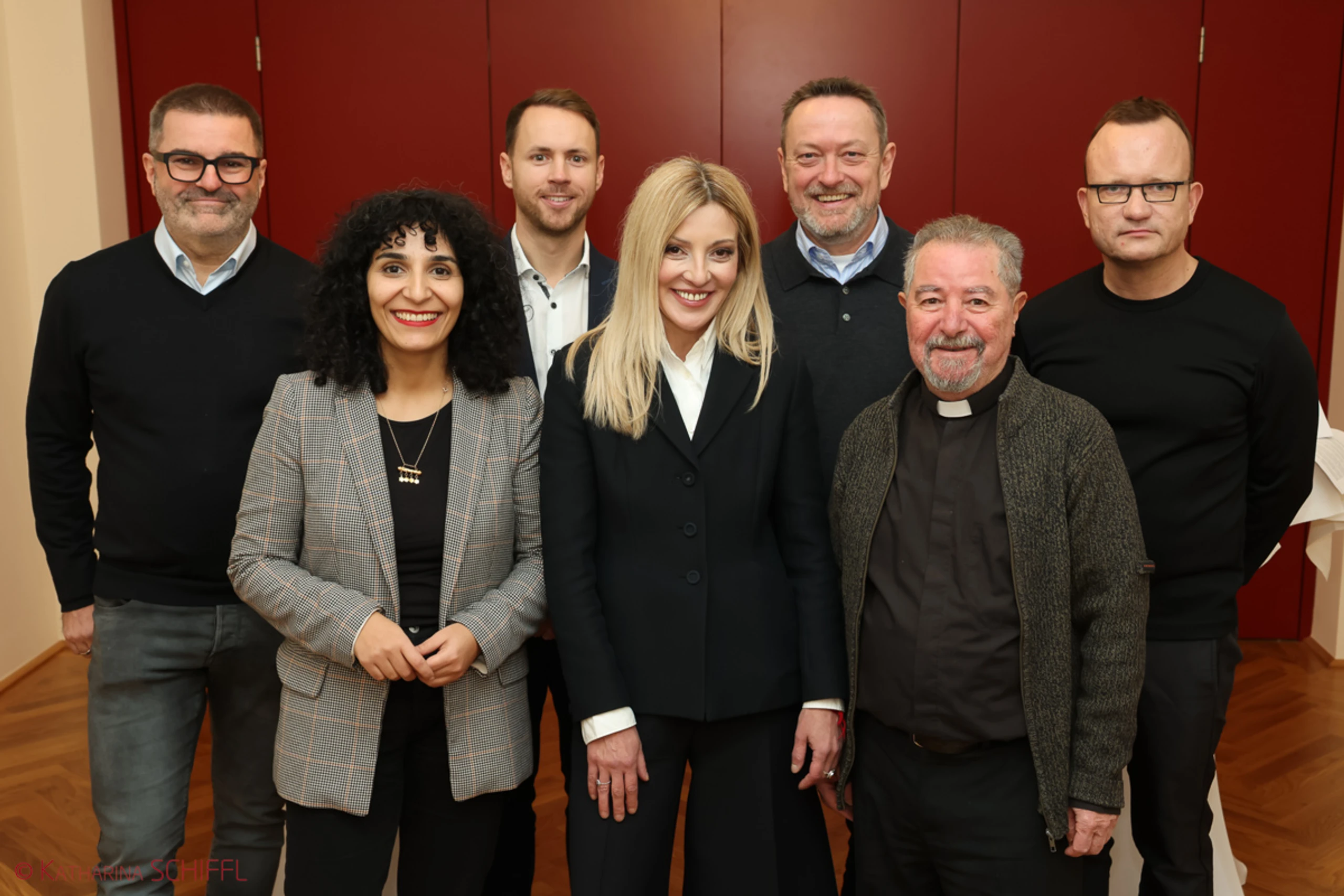 Pressekonferenz von Billi Thanner