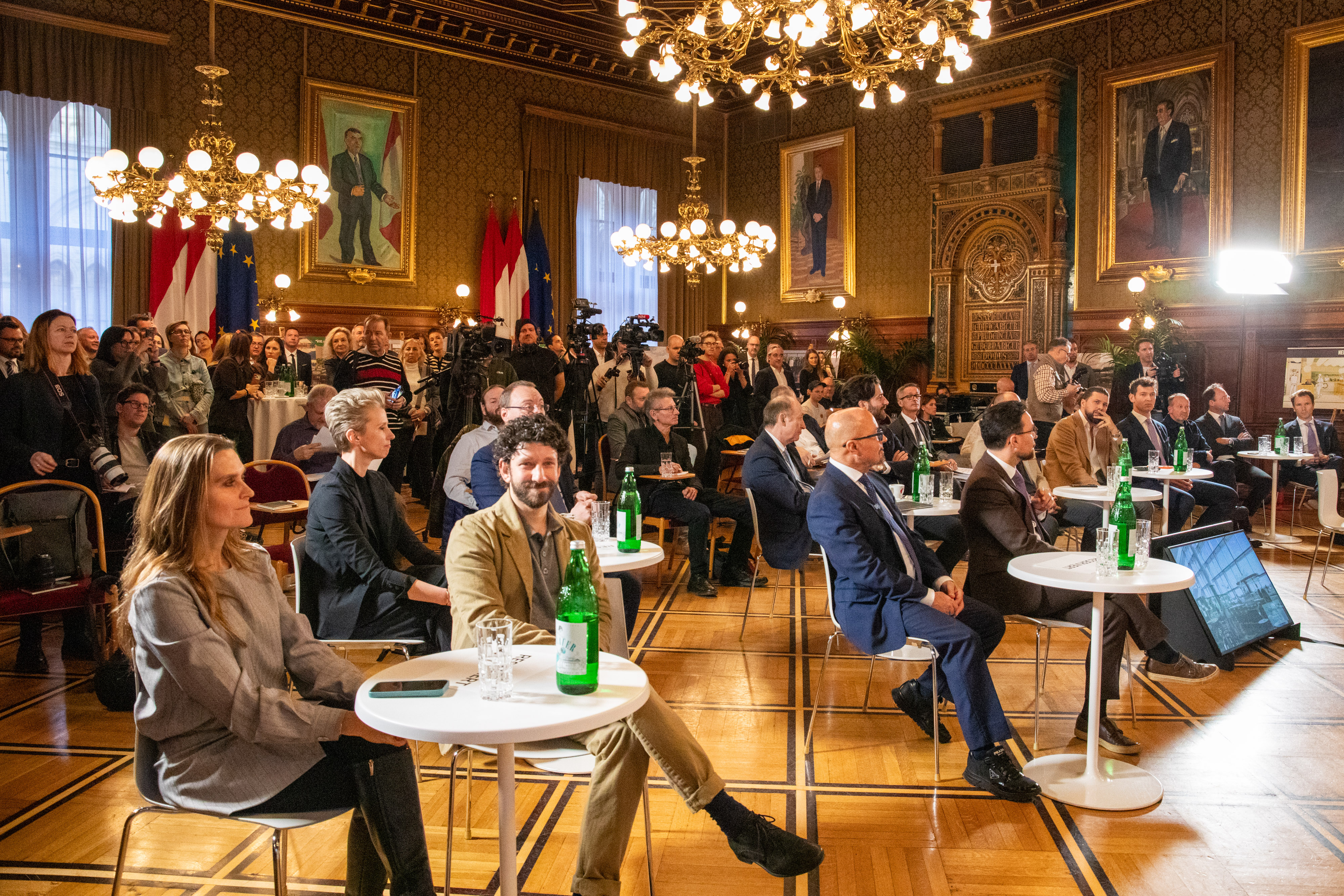 Pressekonferenz Flughafen Wien – Bild 70 von 124