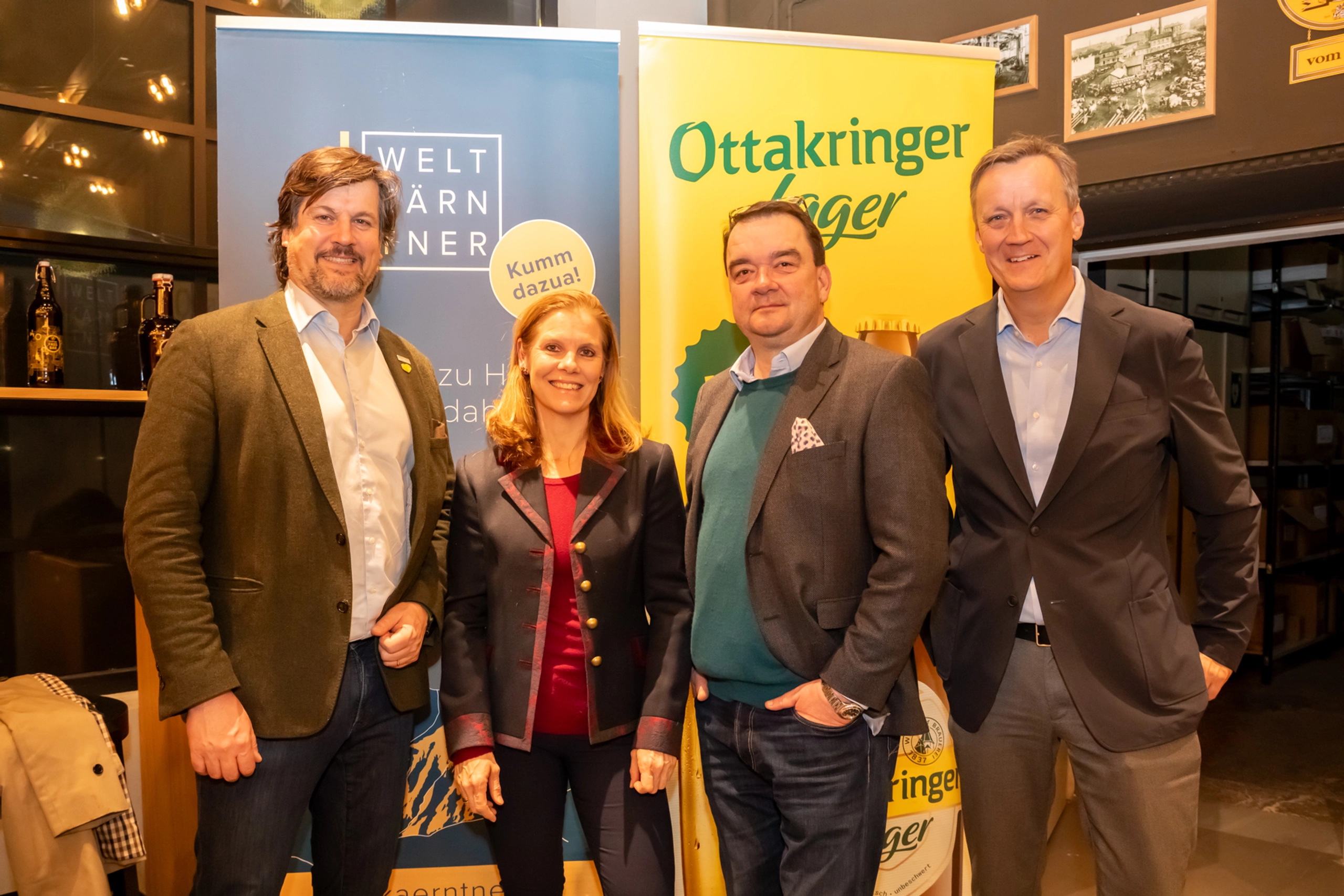 Weltkärntner-Netzwerk zu Gast in der Ottakringer Brauerei