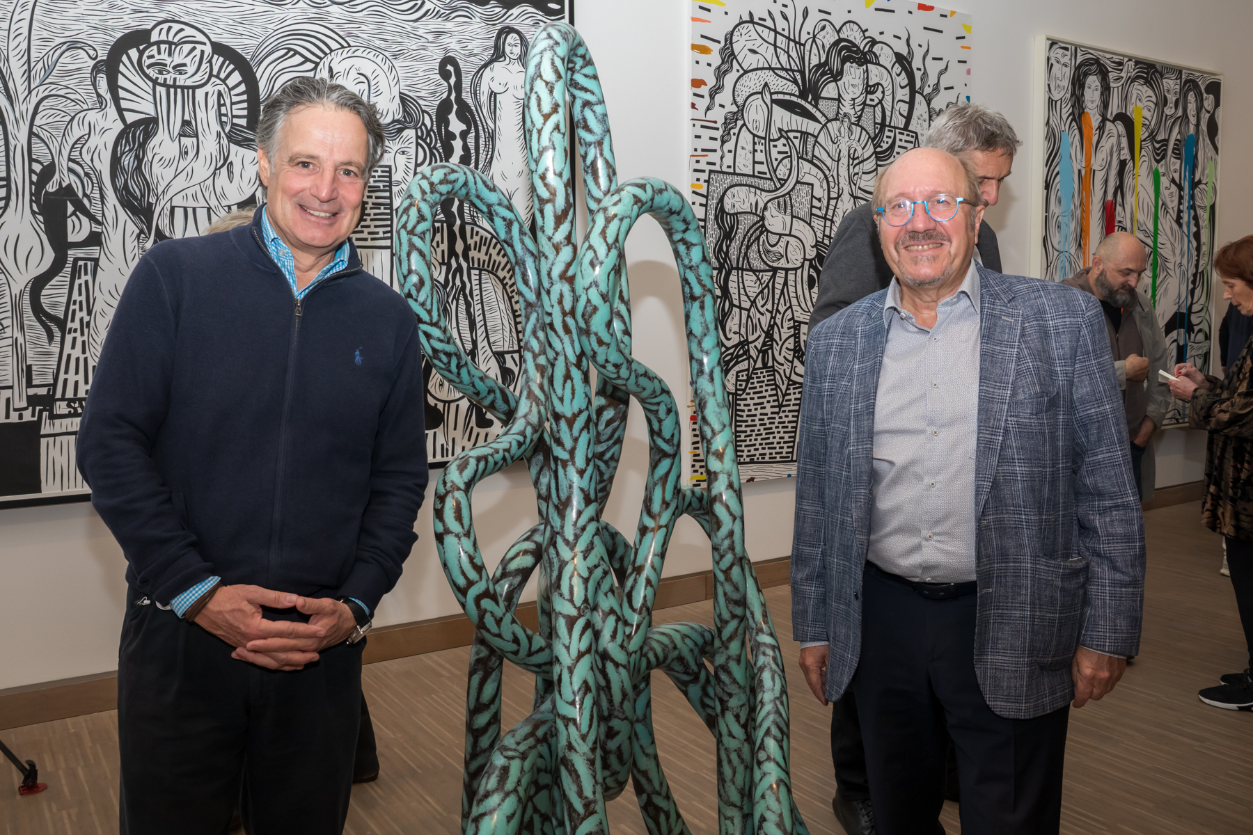 Vernissage der Ausstellung DALPRA – Bild 51 von 107