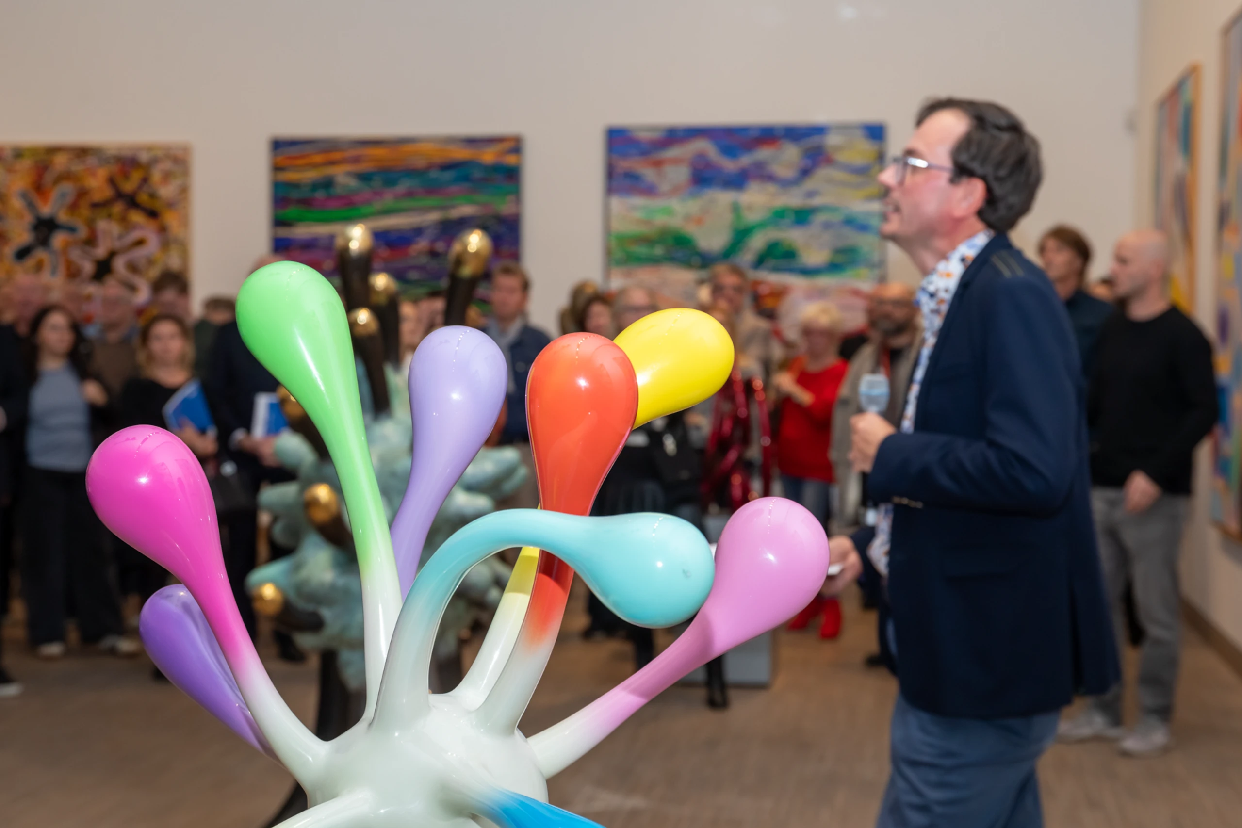 Vernissage der Ausstellung DALPRA – Bild 57 von 101