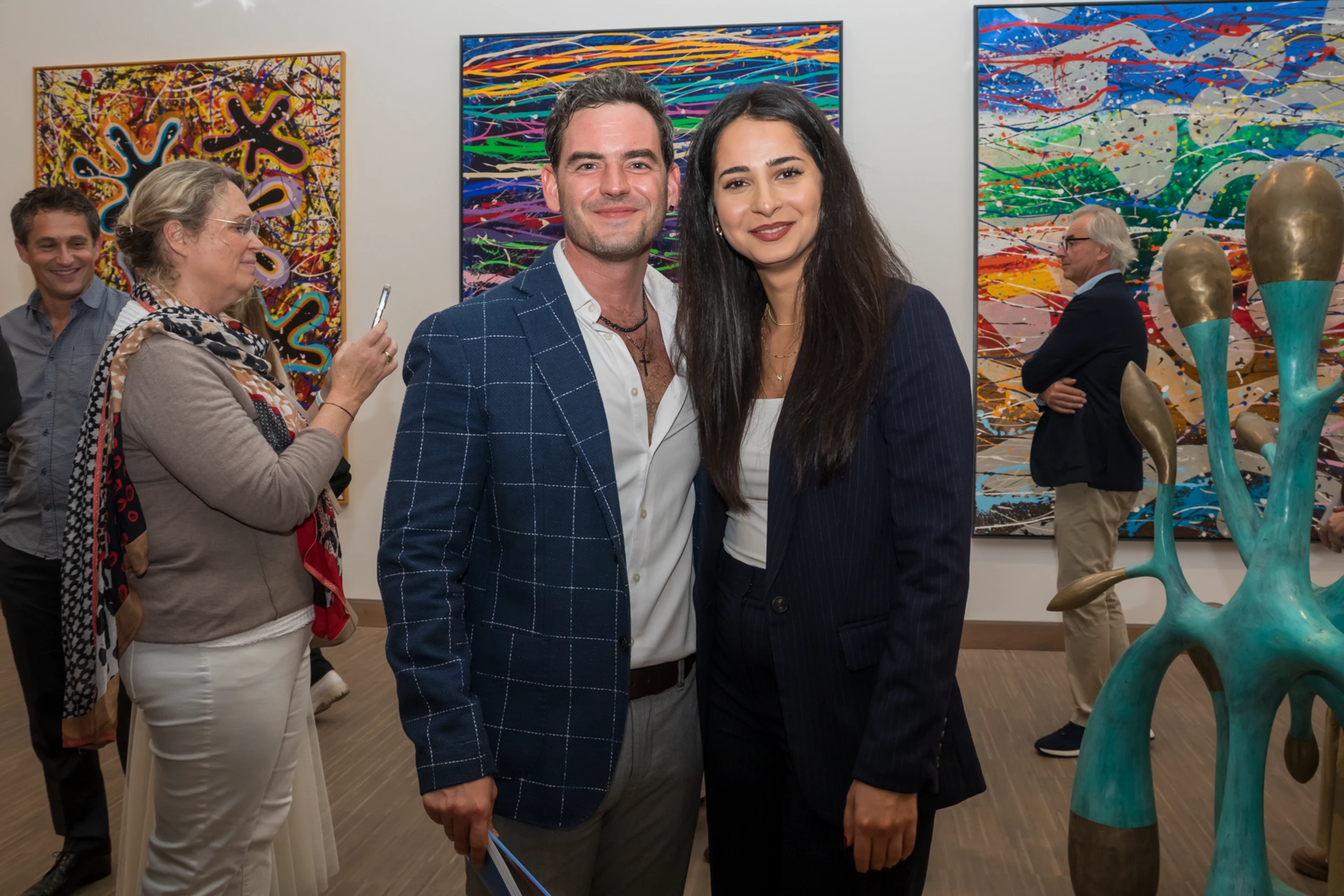 Vernissage der Ausstellung DALPRA – Bild 71 von 107