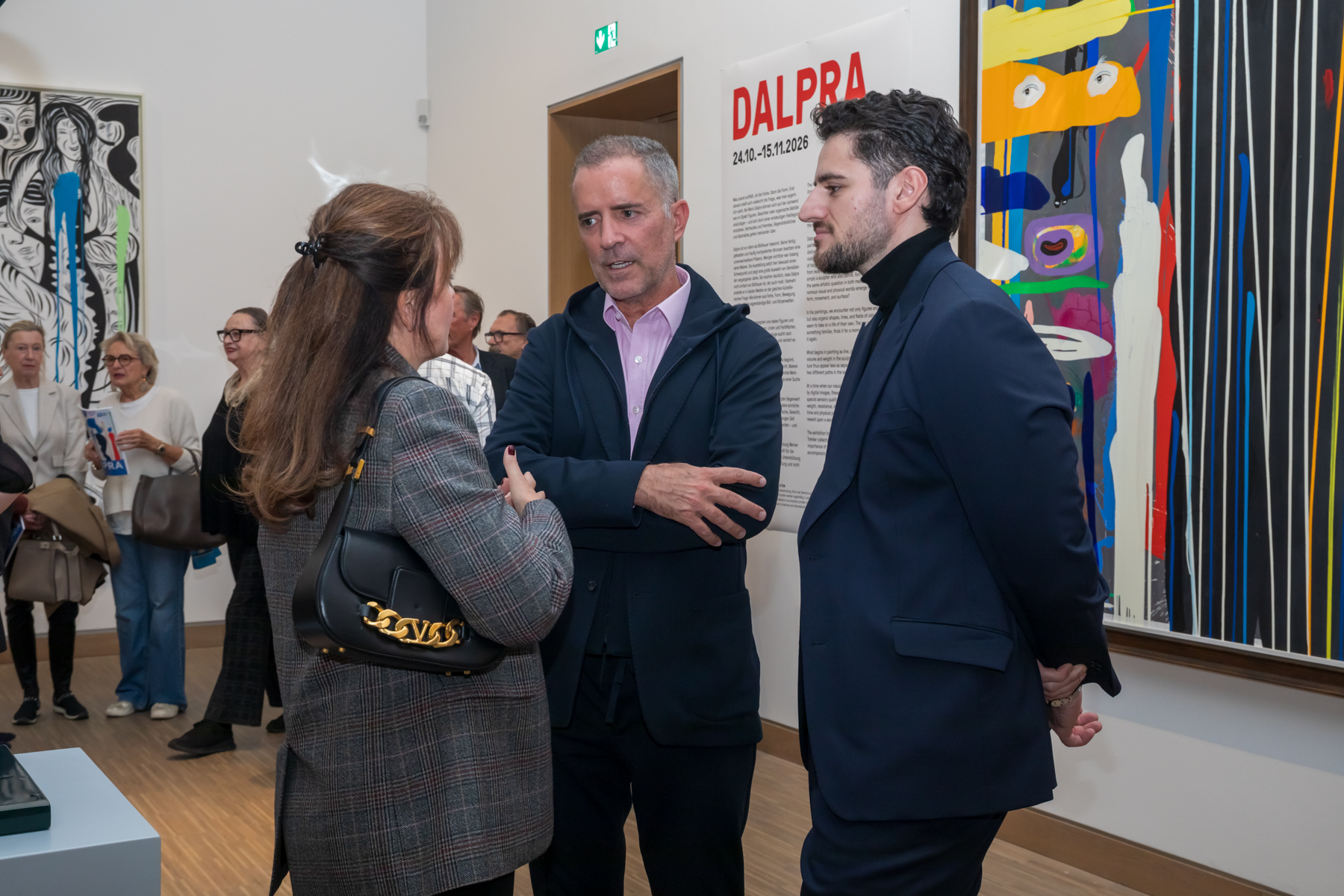 Vernissage der Ausstellung DALPRA – Bild 88 von 107