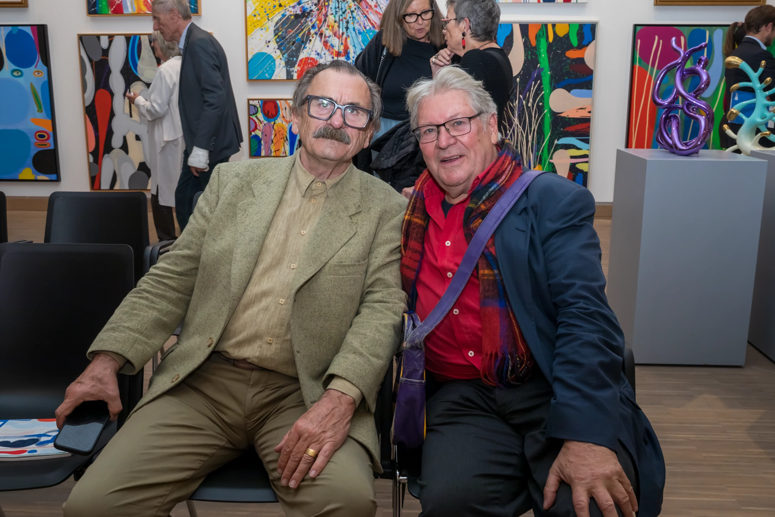 Vernissage der Ausstellung DALPRA – Bild 101 von 107
