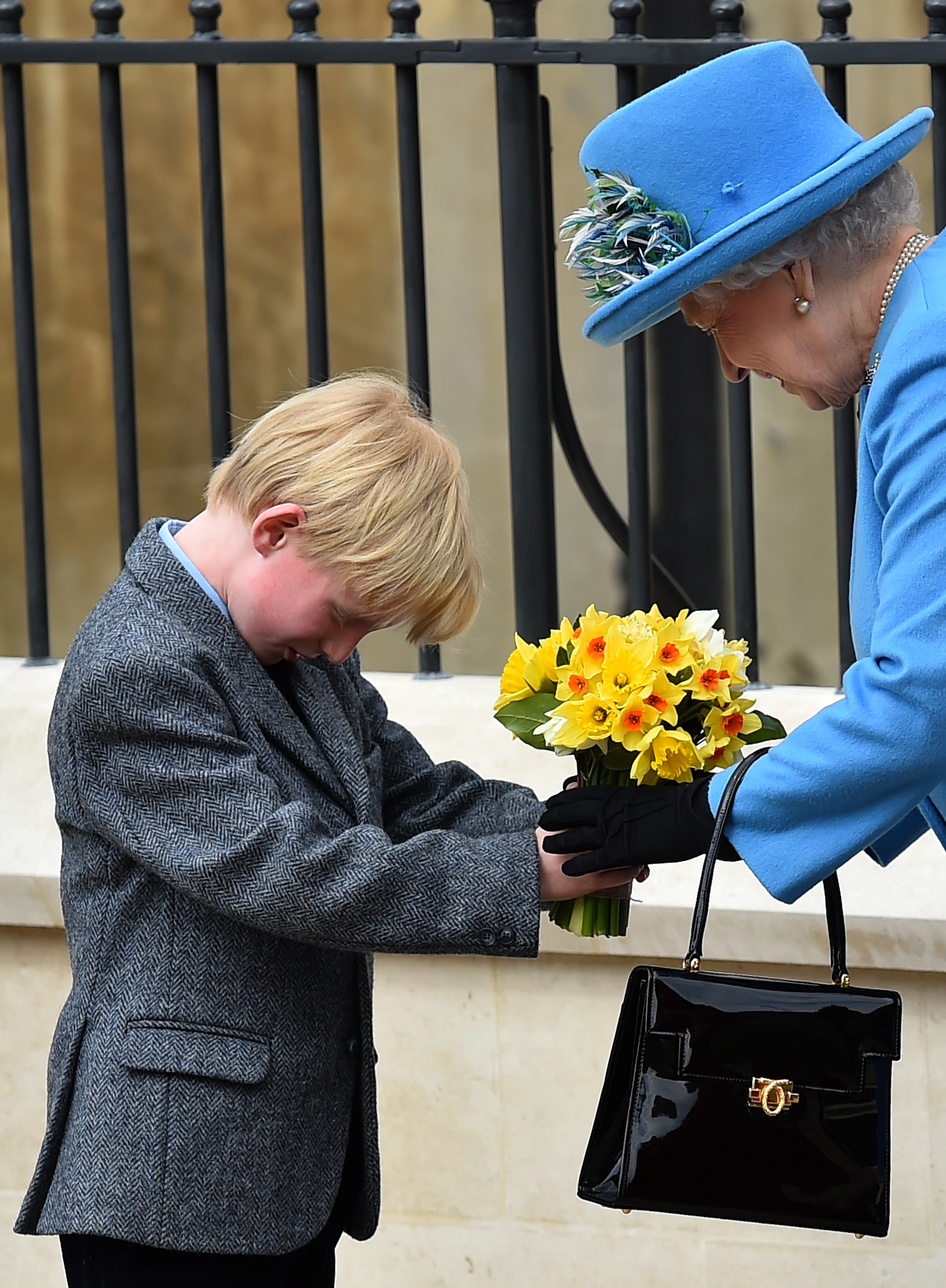© AFP PHOTO / POOL / BEN STANSALL Blurred image background