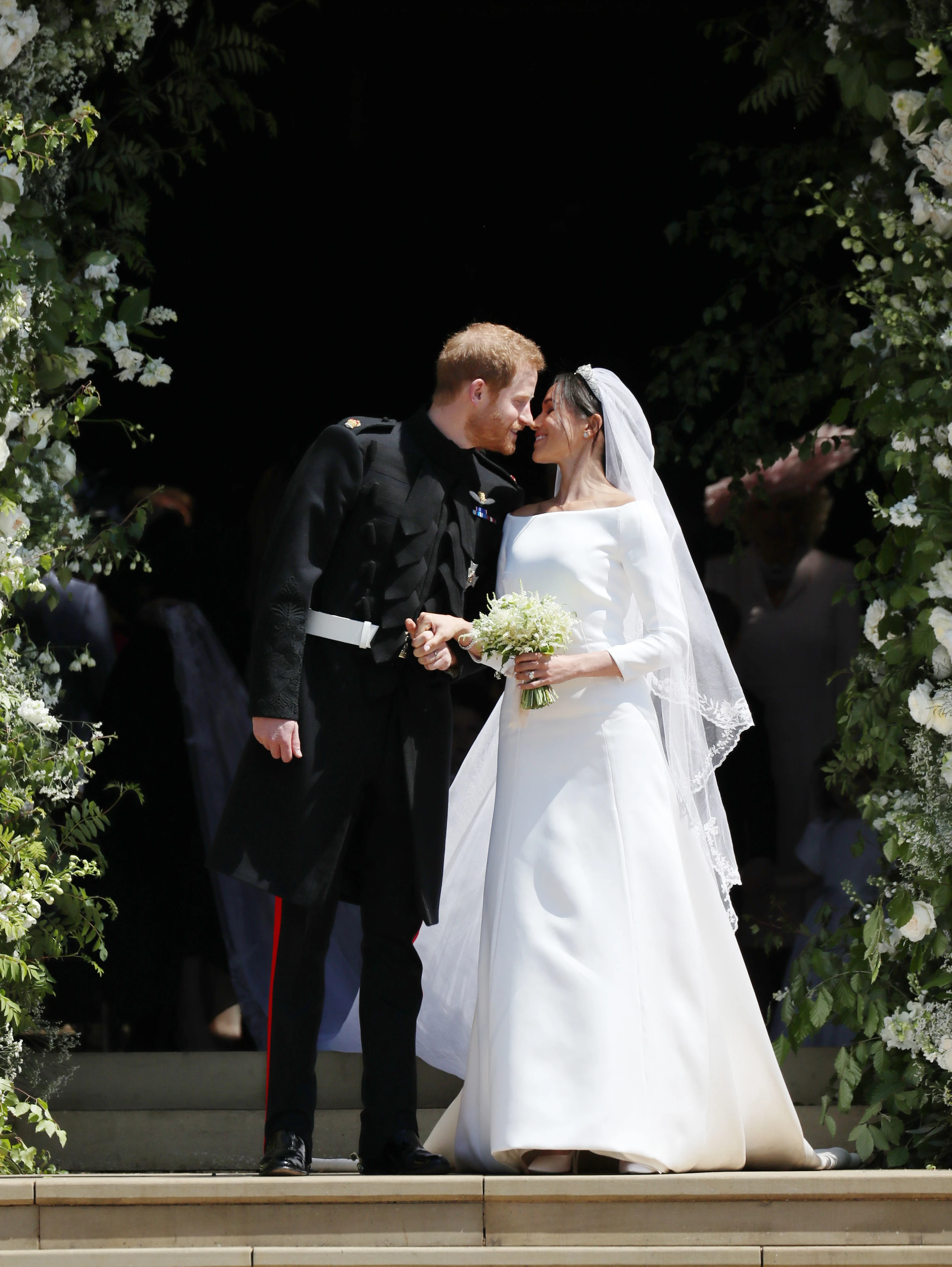 © Jane Barlow / POOL / AFP Blurred image background