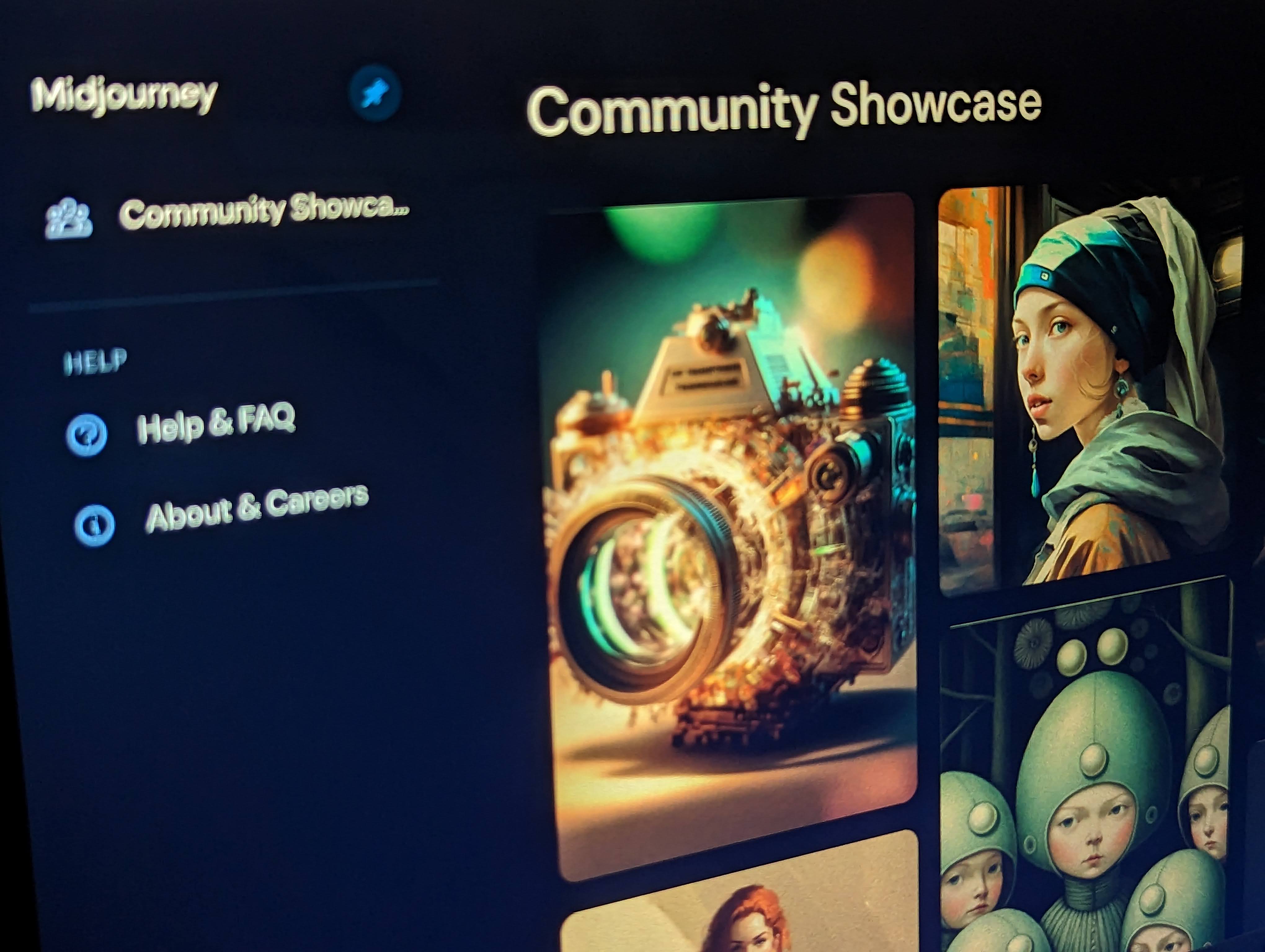 Blurred image background