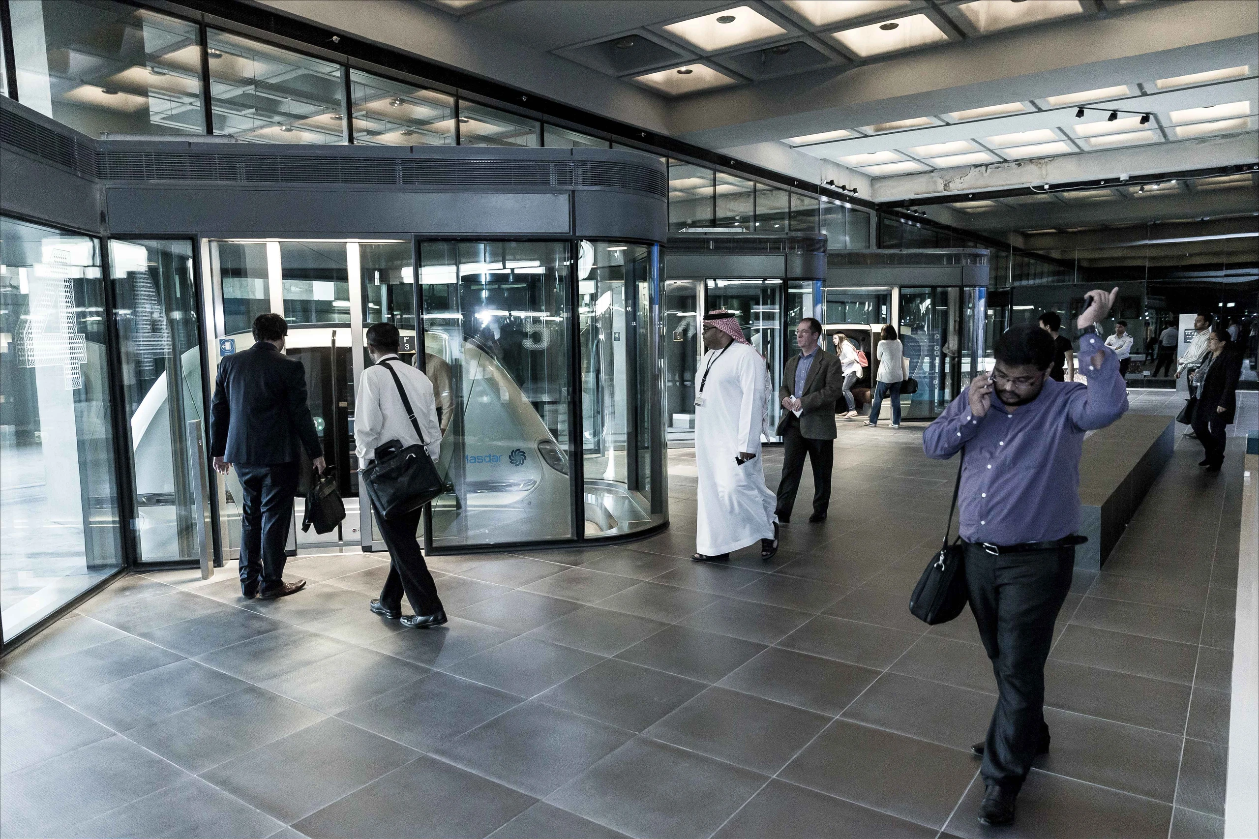 © Masdar City Blurred image background