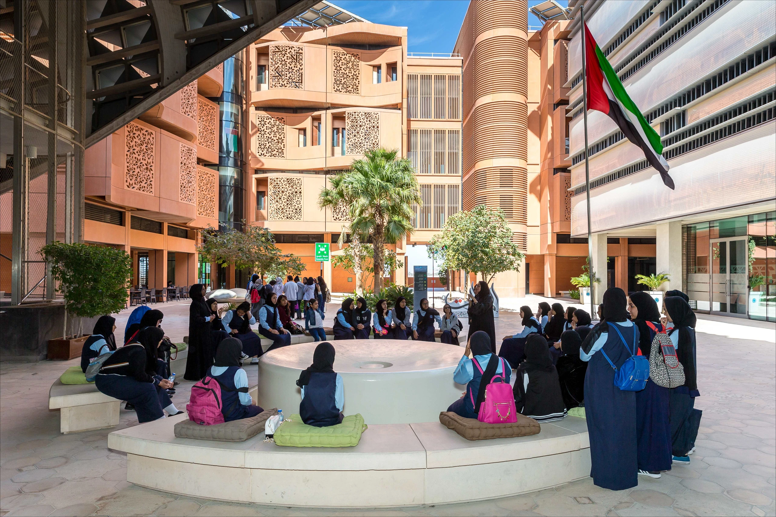 © Masdar City Blurred image background