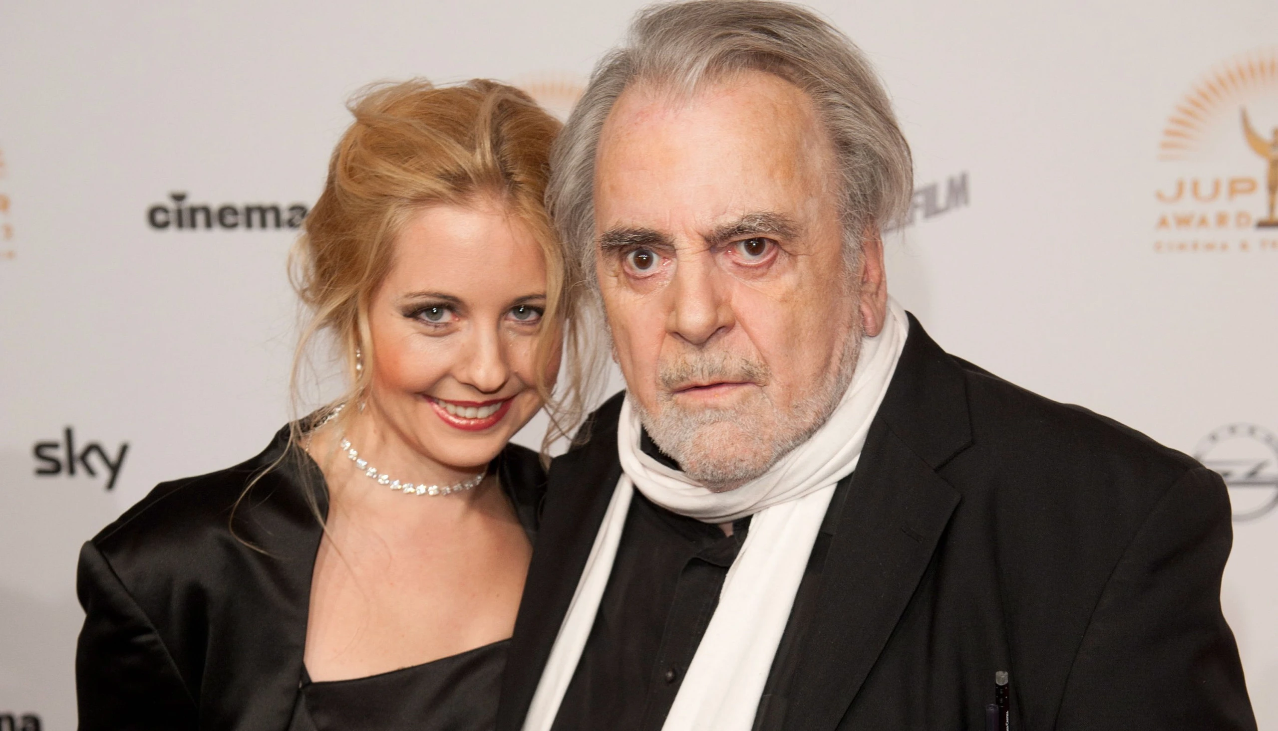 Maximilian Schell mit seiner Freundin Iva Mihanovic