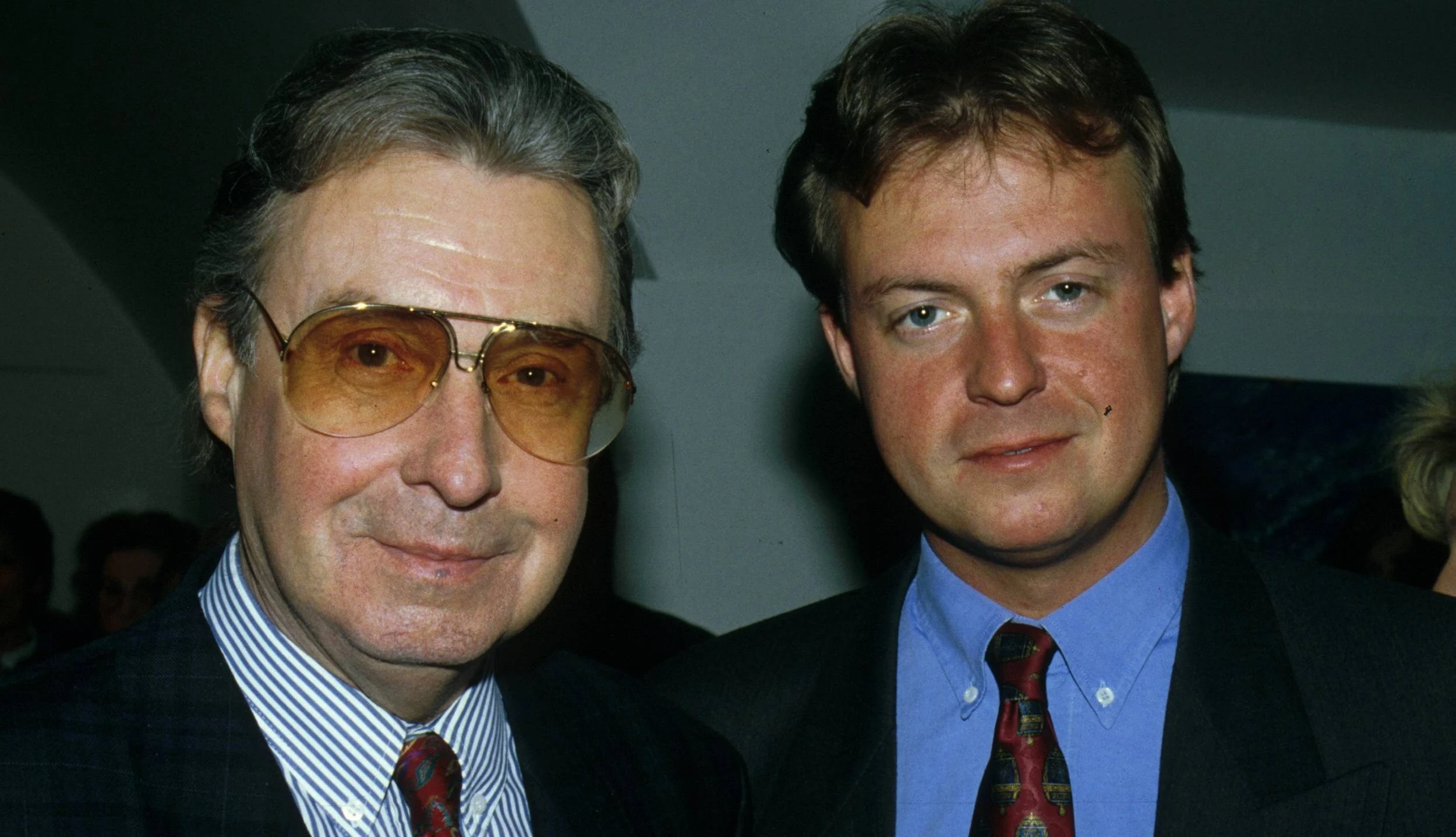 Peter Alexander und sein Sohn Michael