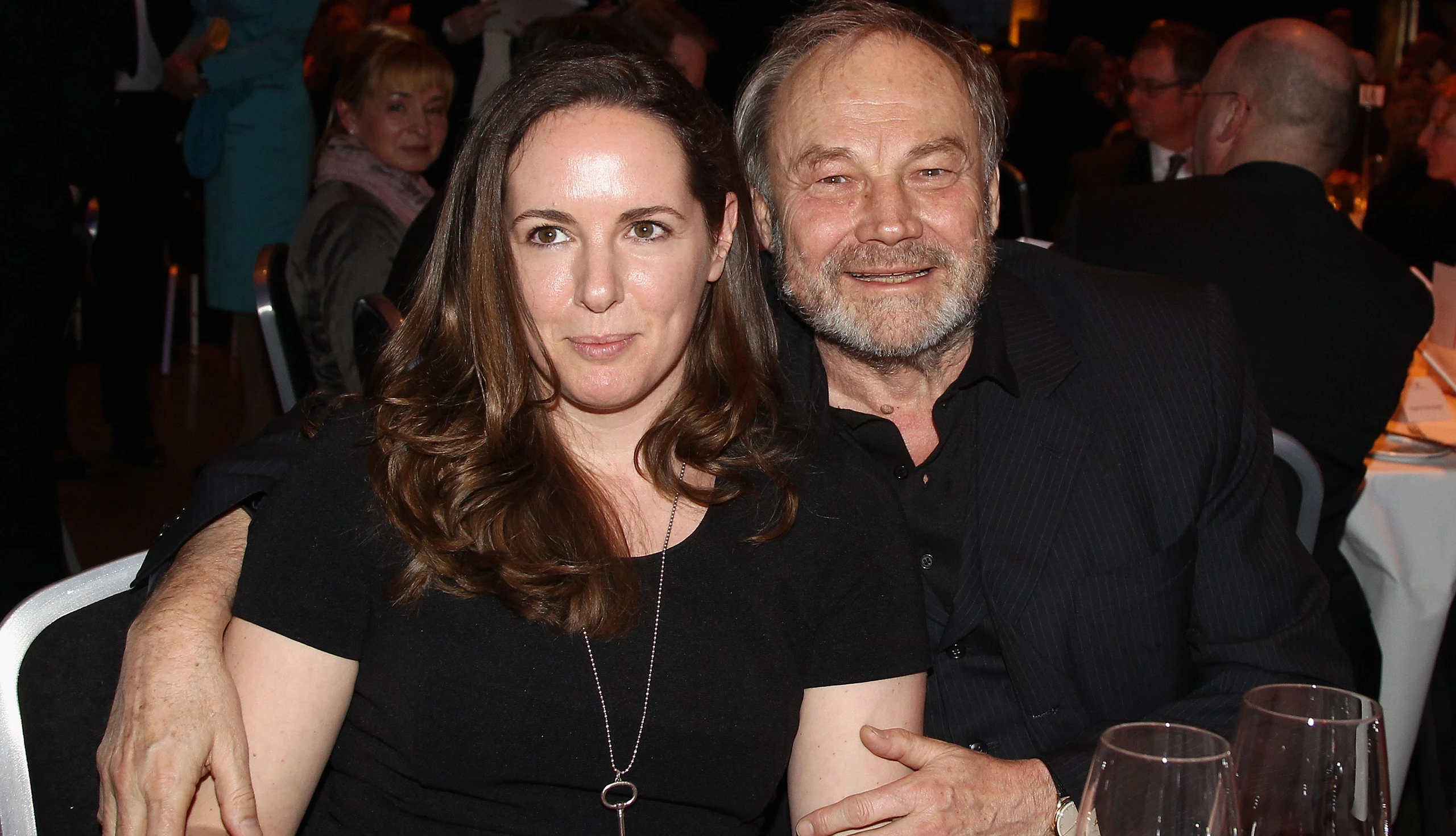 Klaus Maria Brandauer mit seiner Ehefrau Natalie