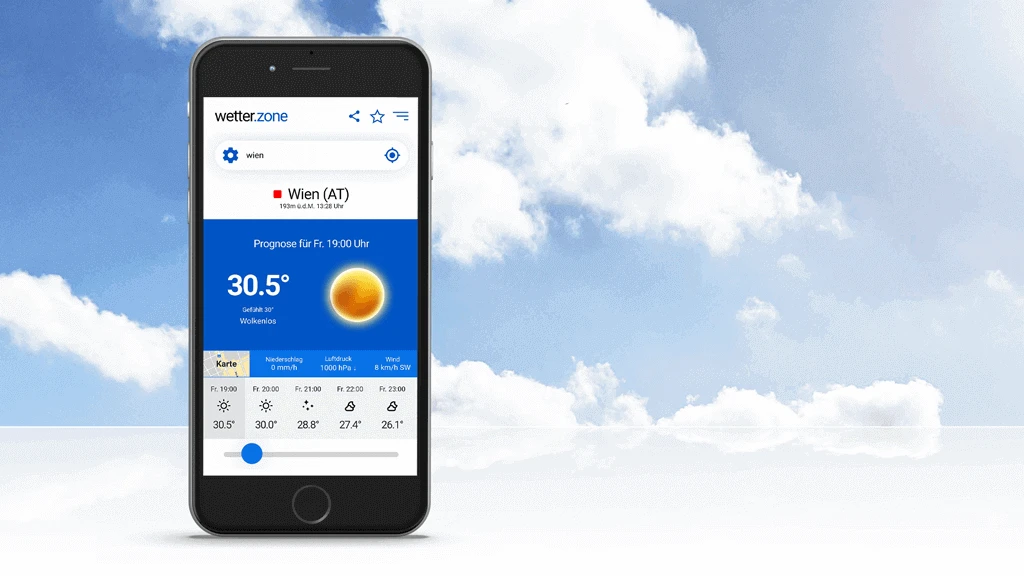 © wetter.zone App Blurred image background
