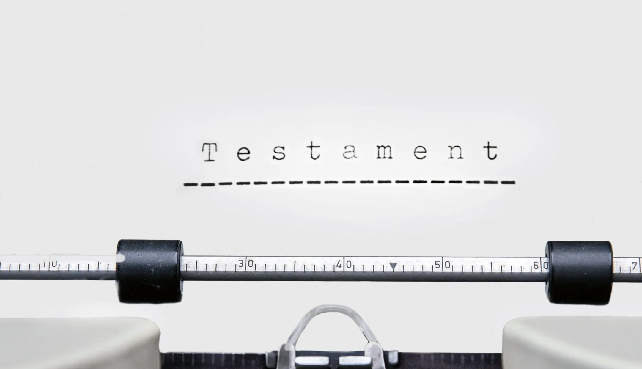 Auch das Testament ist Teil der Arbeit eines Bestatters