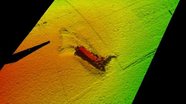 © Kongsberg Maritime via BBC Blurred image background