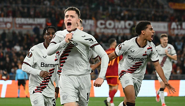 Leverkusen nach 2:0 in Rom auf Europa-League-Finalkurs