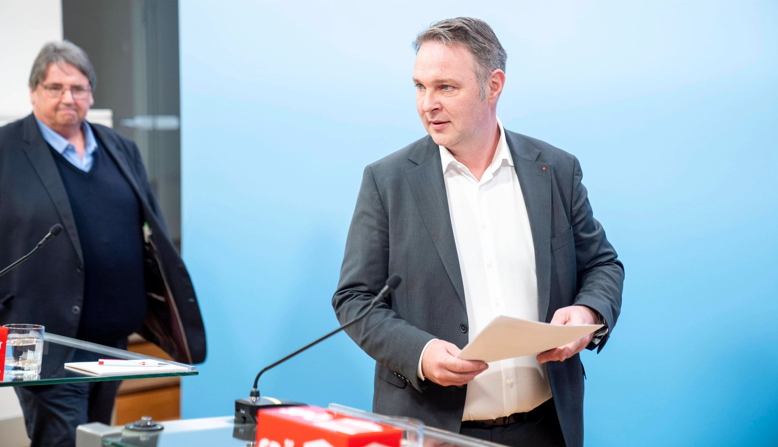 Andreas Babler und SPÖ Sozialsprecher Josef Muchitsch