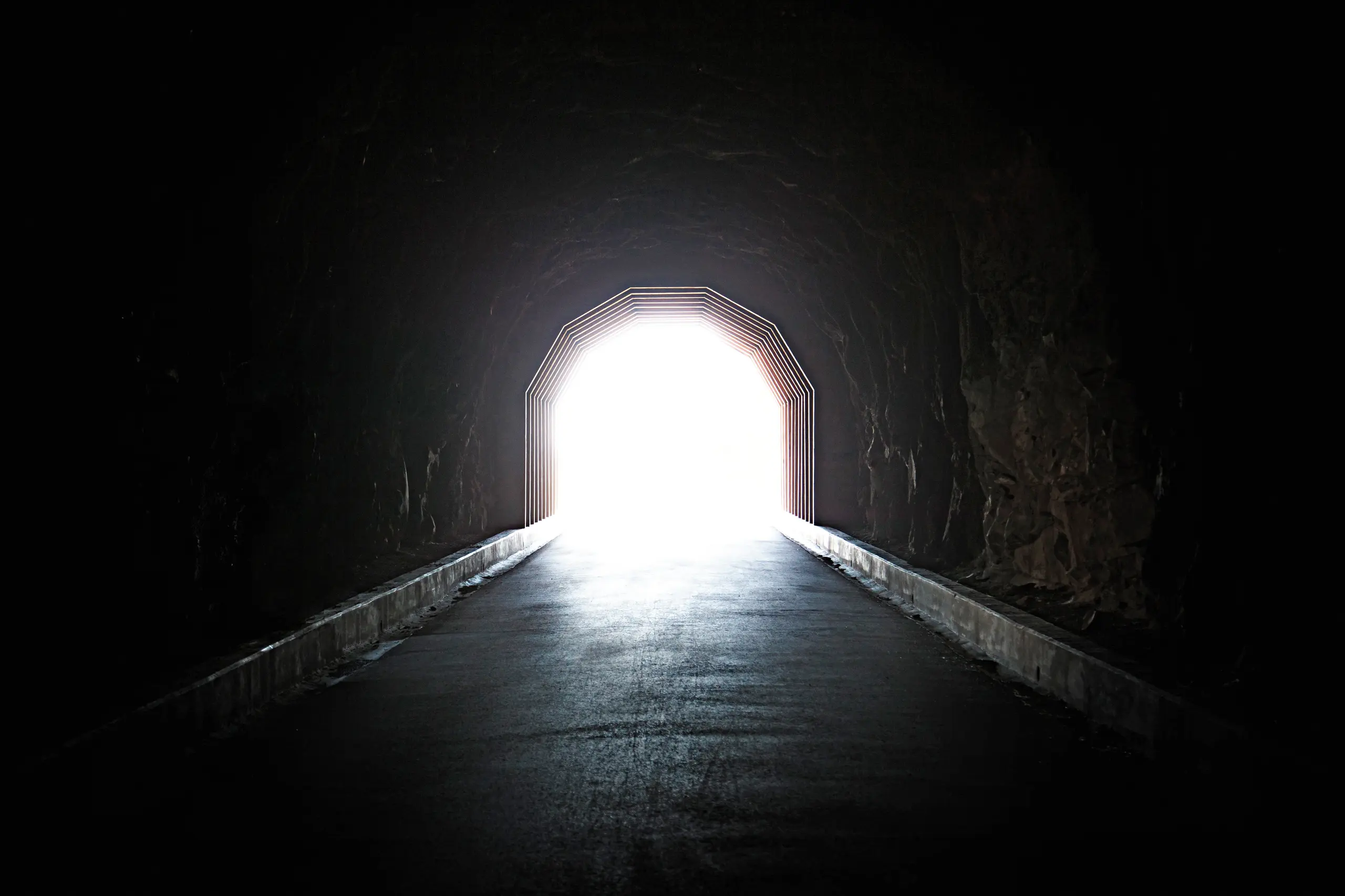 Licht am Ende des Tunnels