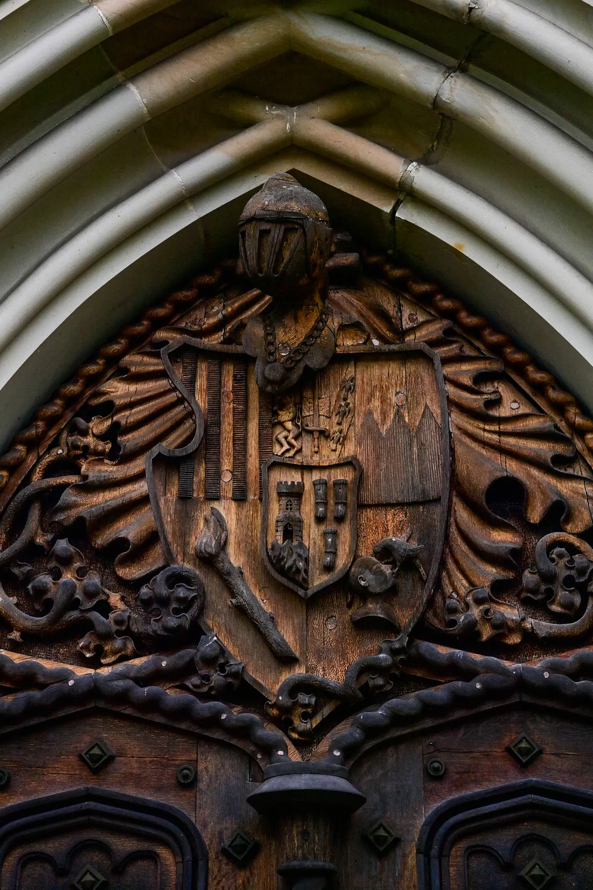 Das Wappen der Familie Schwarzenberg.