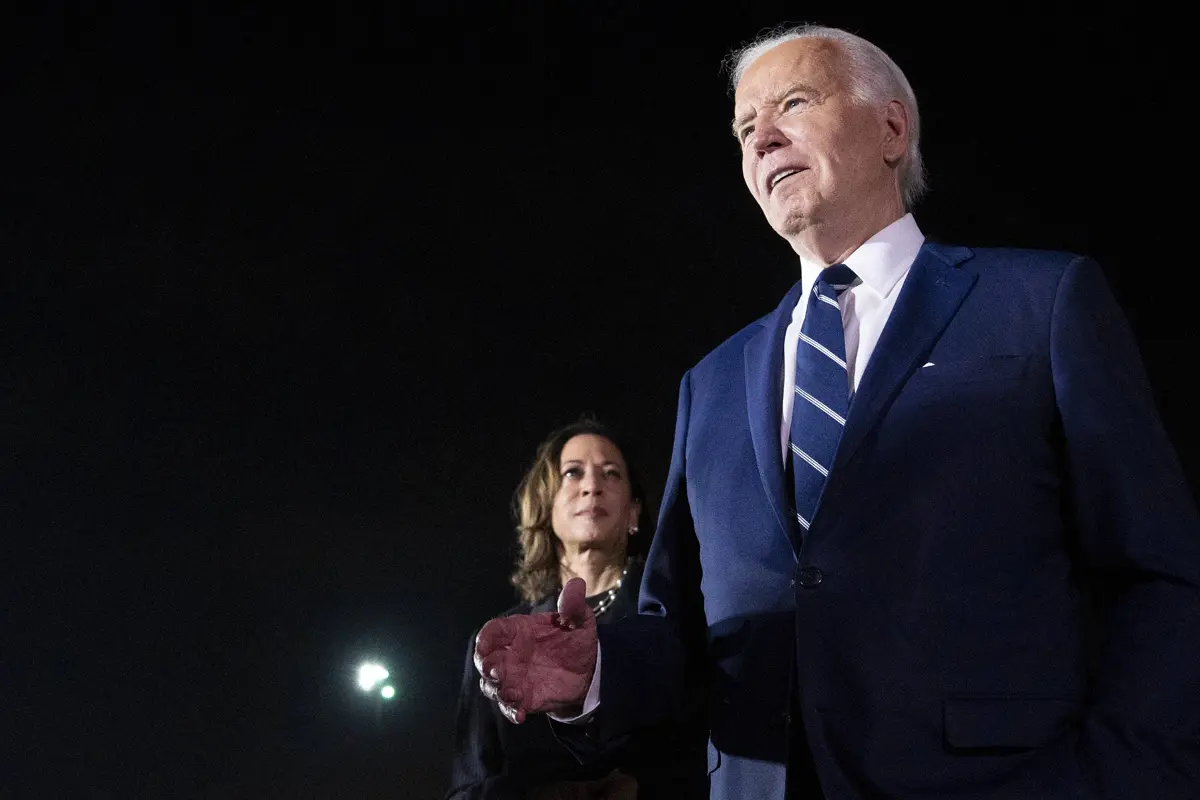 Joe Biden bei einer Rede am 1. August 2024.