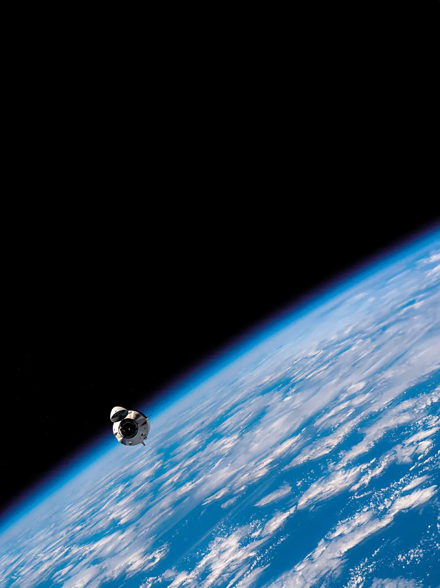 Weltraumflug mit SPACE X