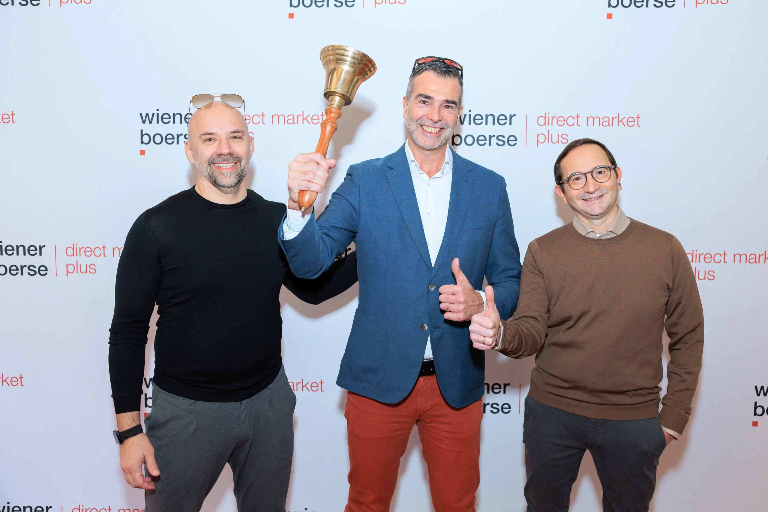 Denis Pellegrini, Michael Mitterhofer und Stefan Plattner