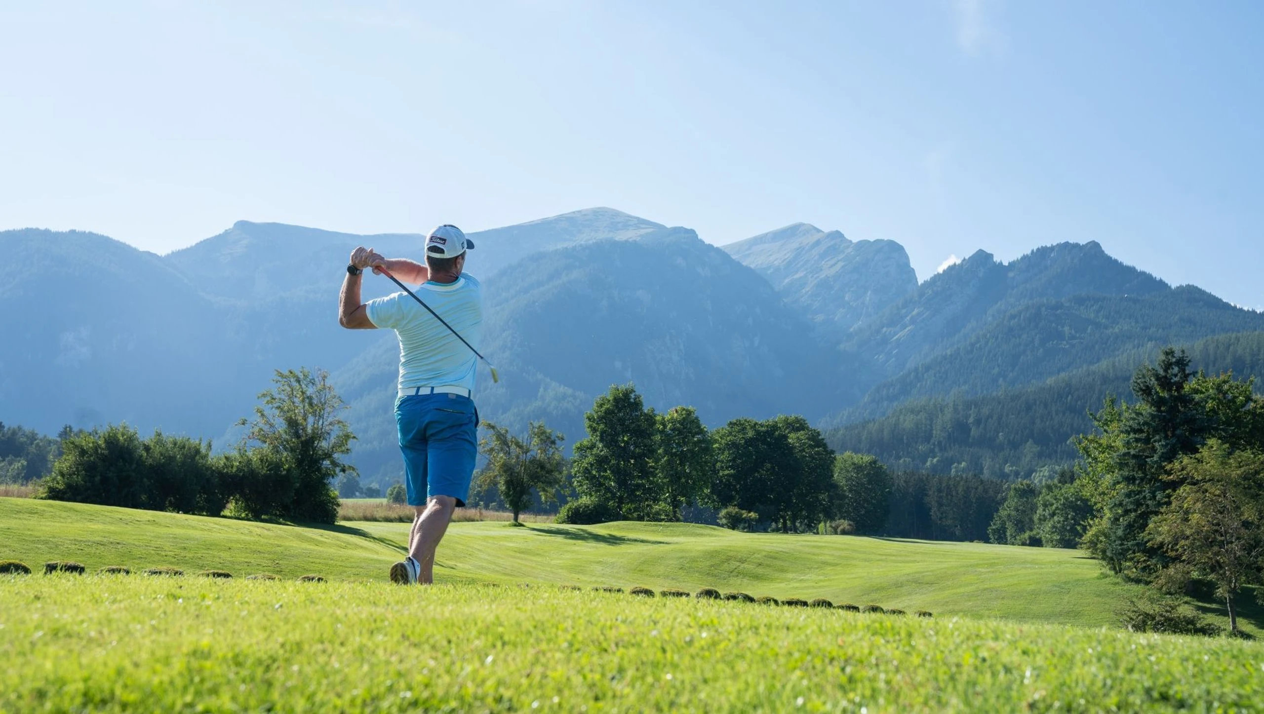 Golfen mit Panoramablick in Erzberg Leoben