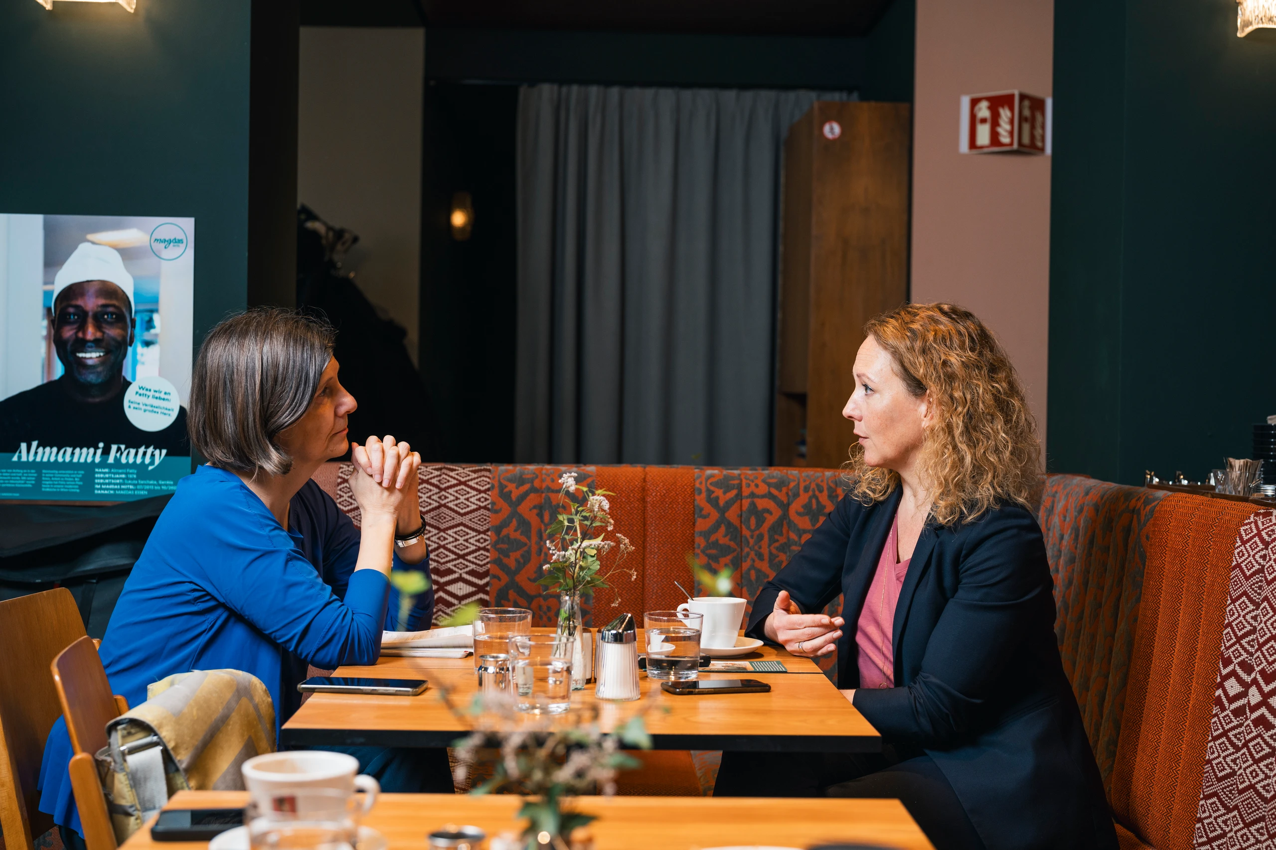 Blurred image background