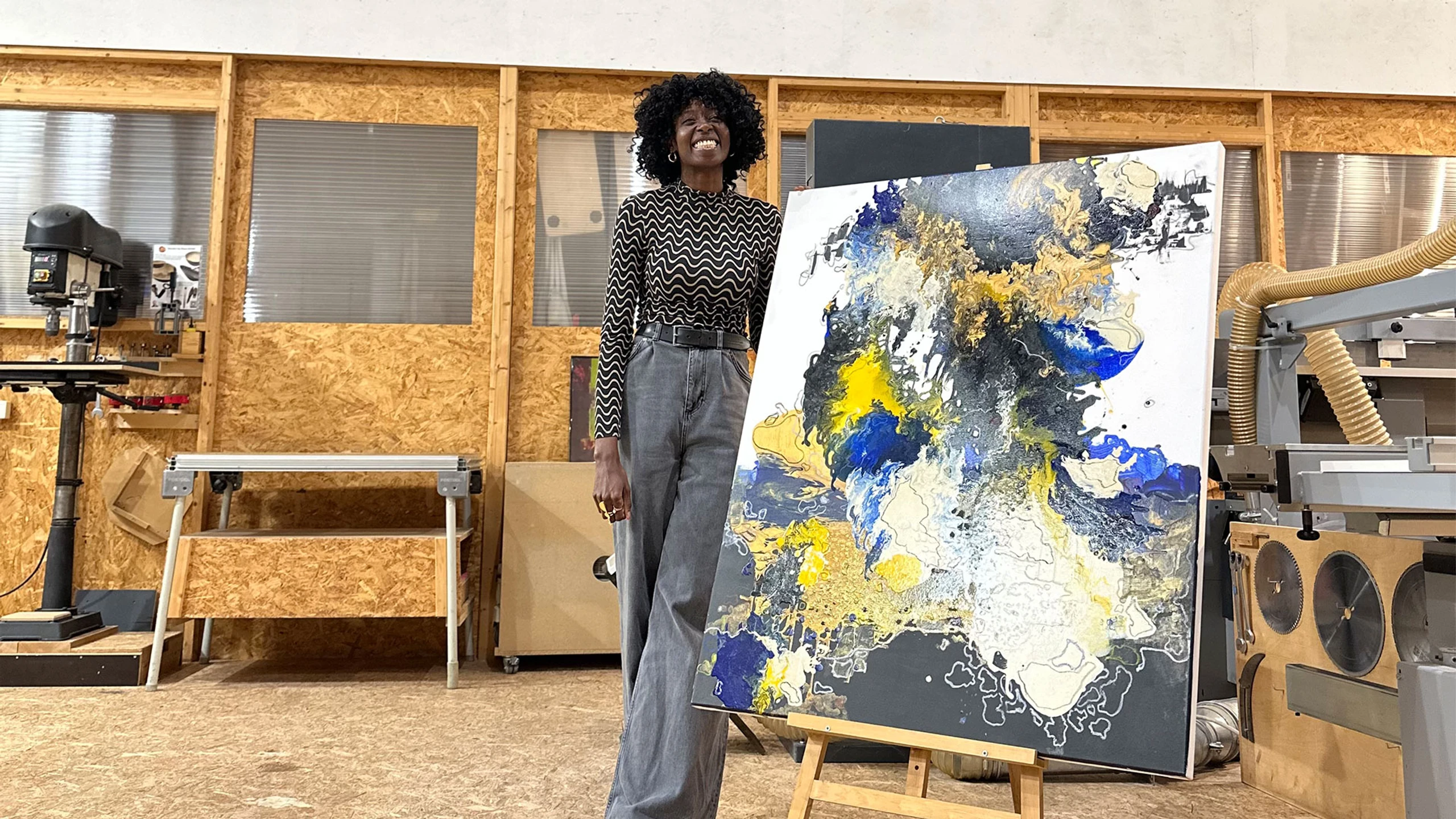 Ein Traum wird Wirklichkeit – Irène Brous erste Vernissage