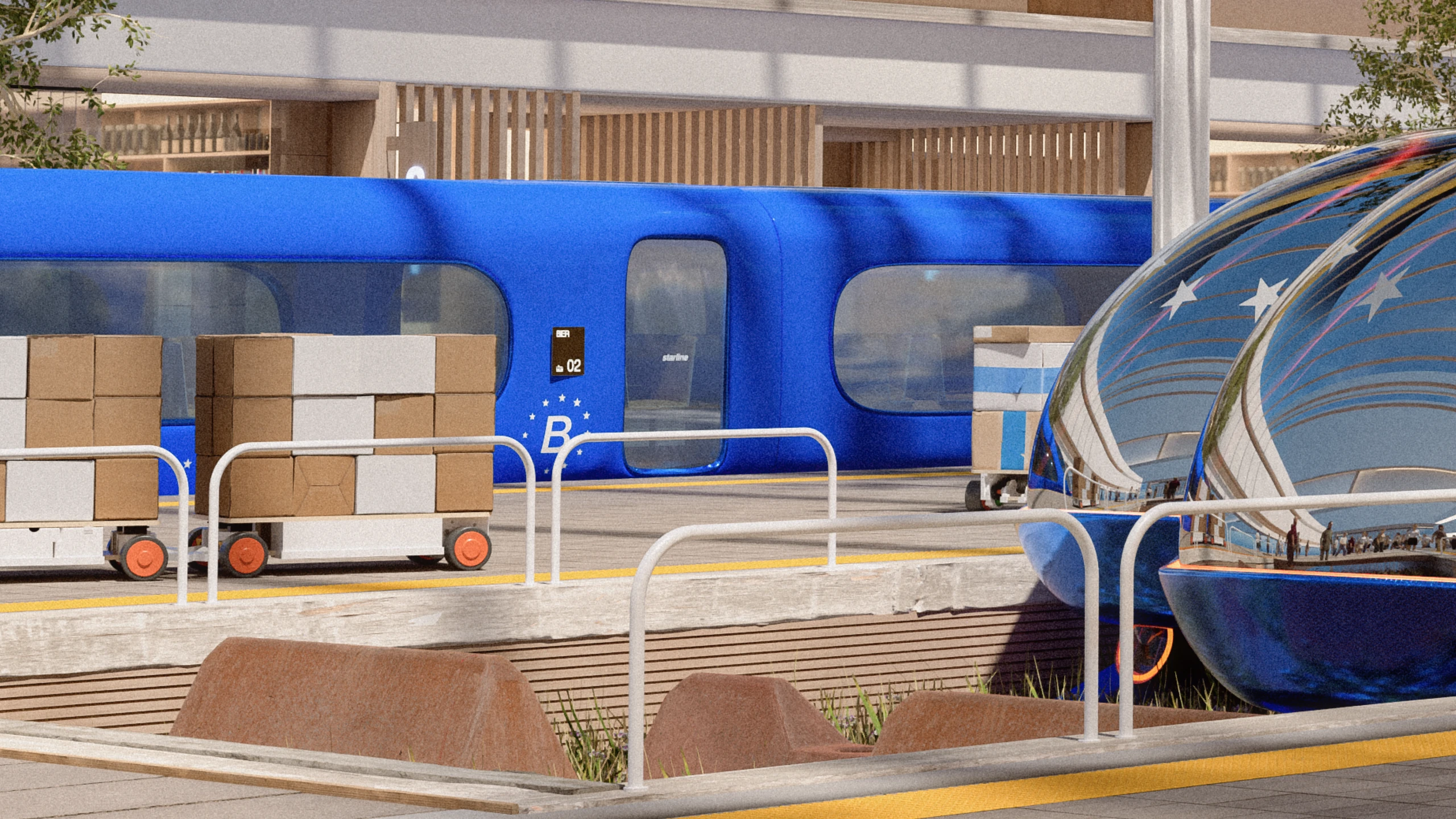 Blurred image background