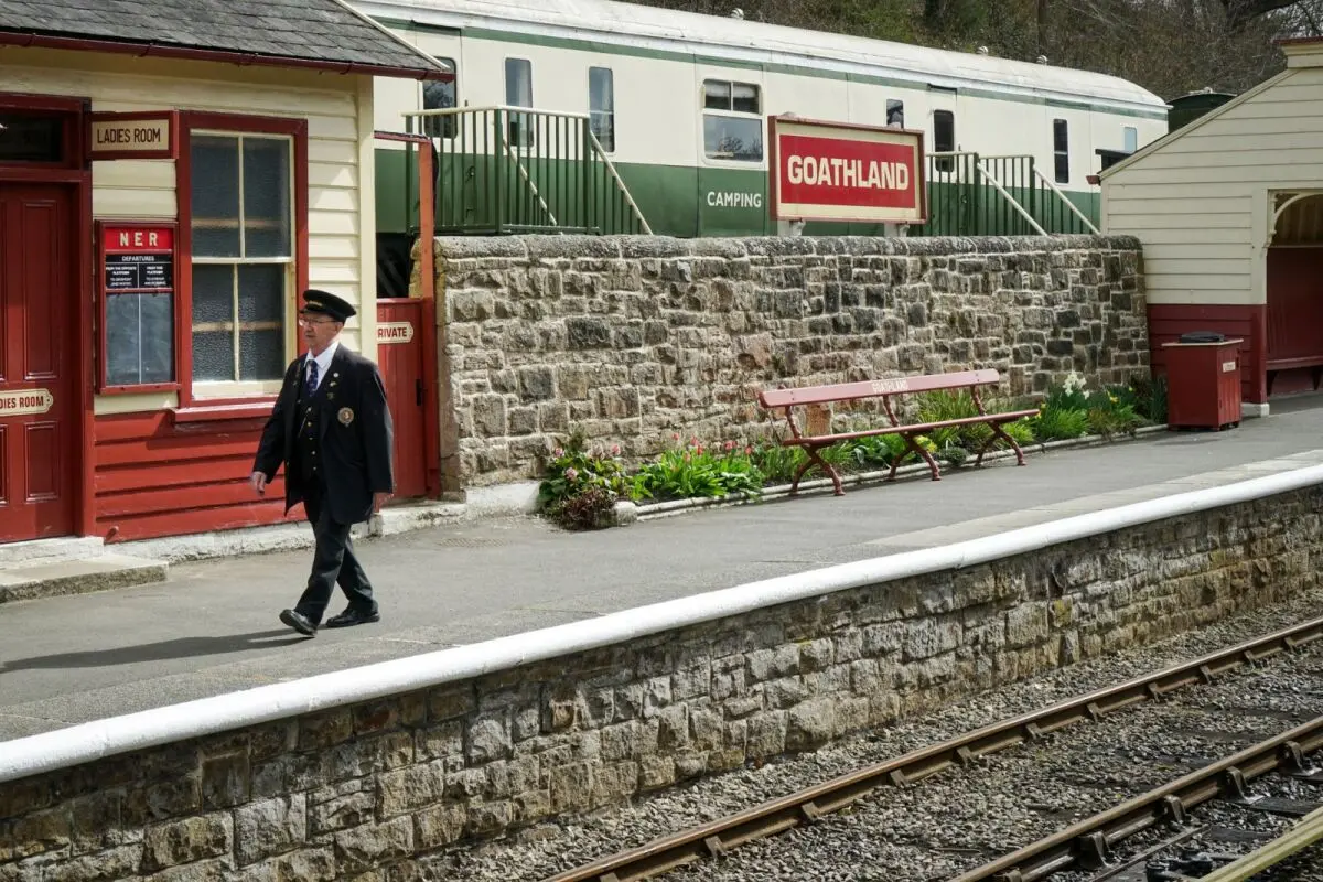 Viele gehen an Bord, weil Goathland im ersten Harry-Potter-Film vorkam