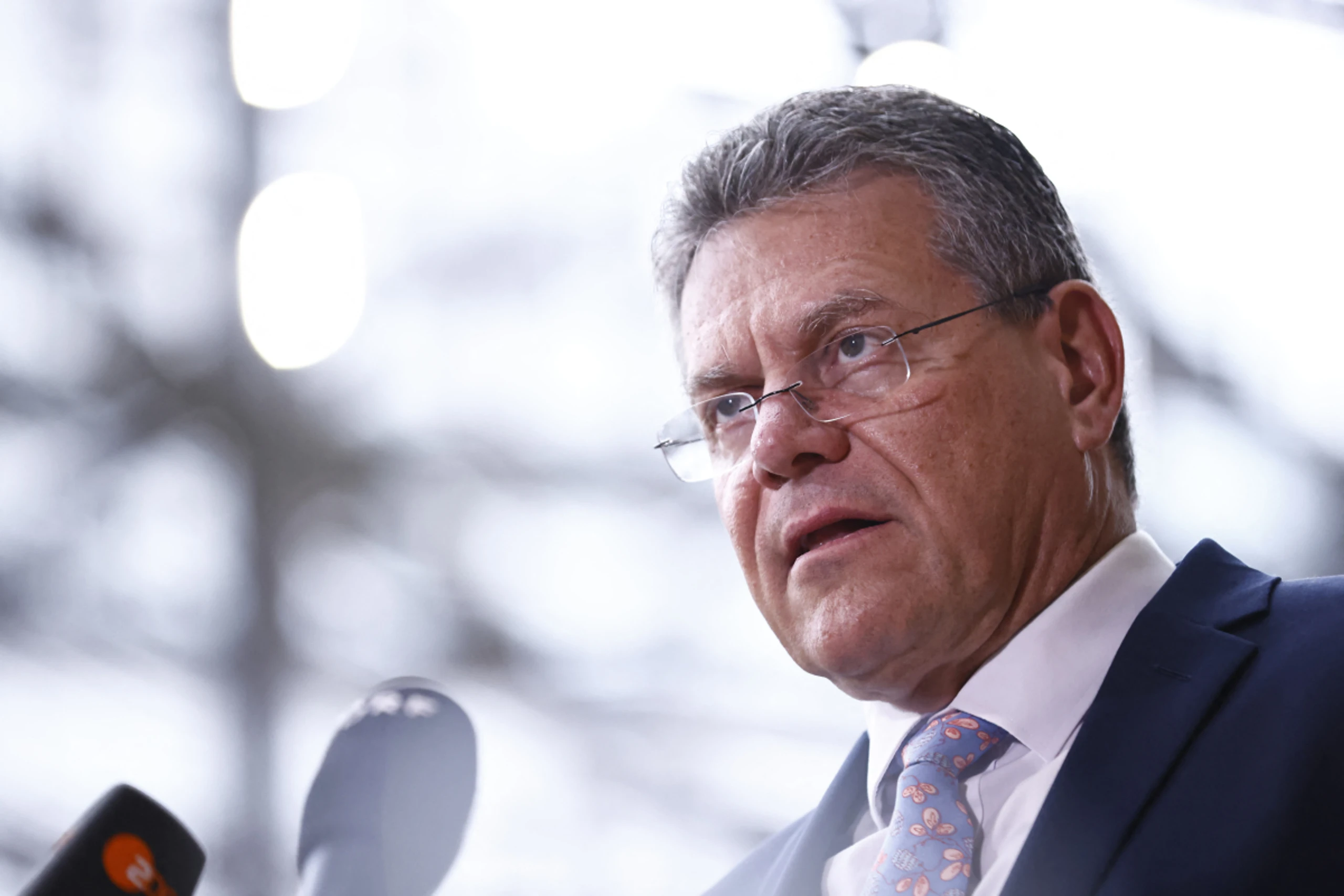 EU-Handelskommissar Maros Sefcovic ist nach Washington gereist
