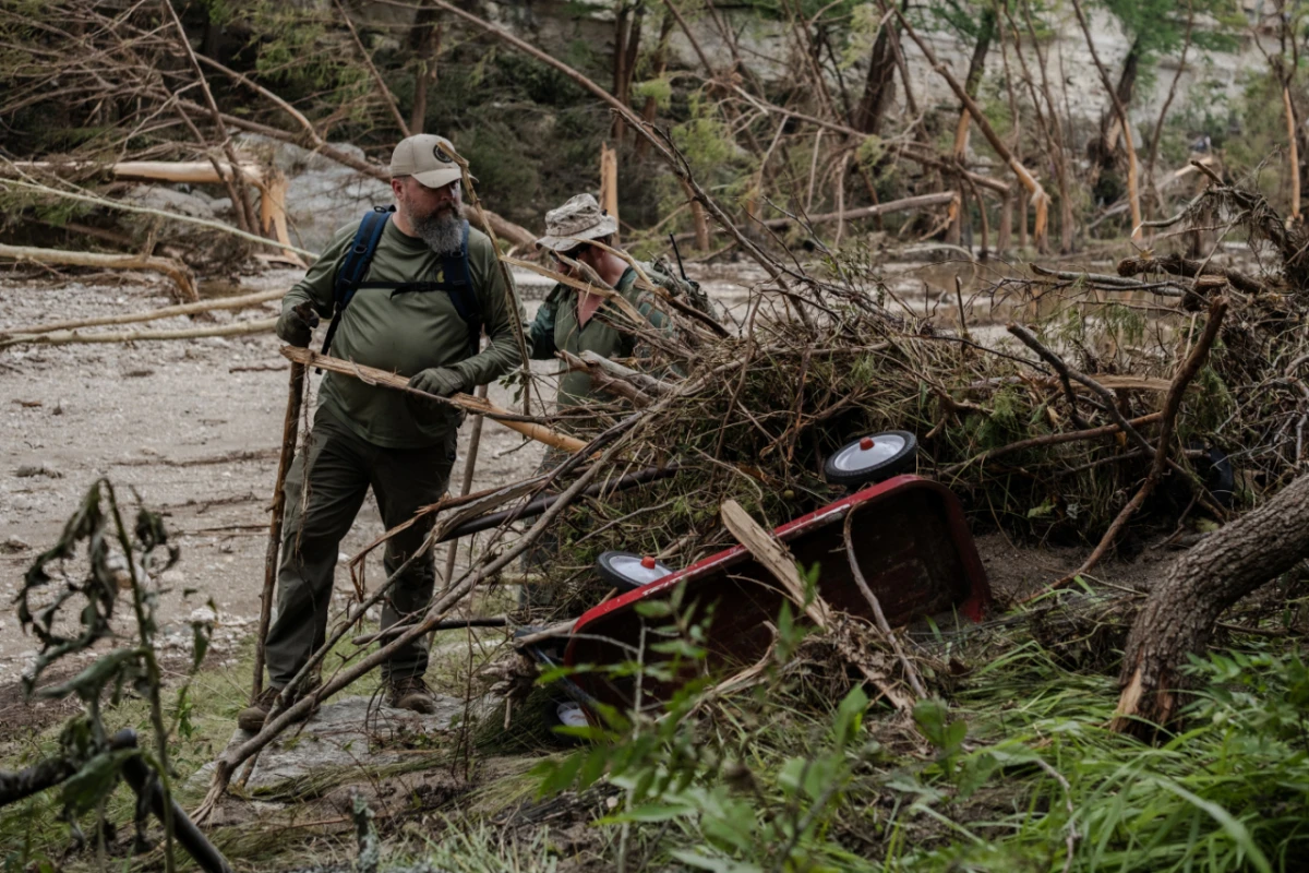 Die Suche nach Vermissten in Texas geht weiter
