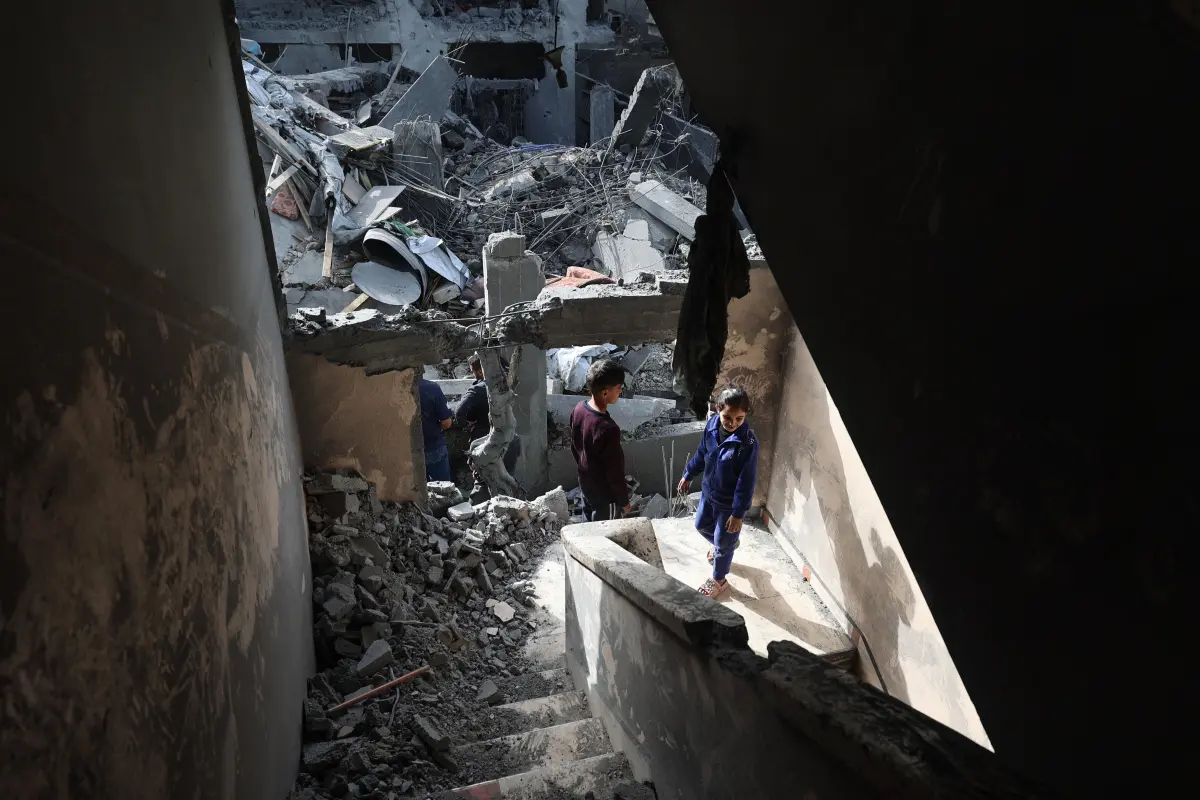 Deir al-Balah ist bereits von Luftangriffen gezeichnet