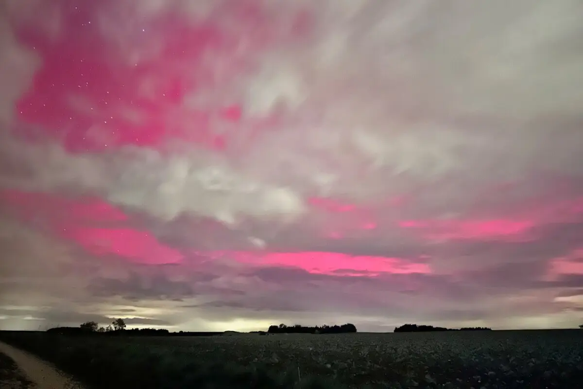 Polarlichter, die schönen Zeichen eines Sonnensturm