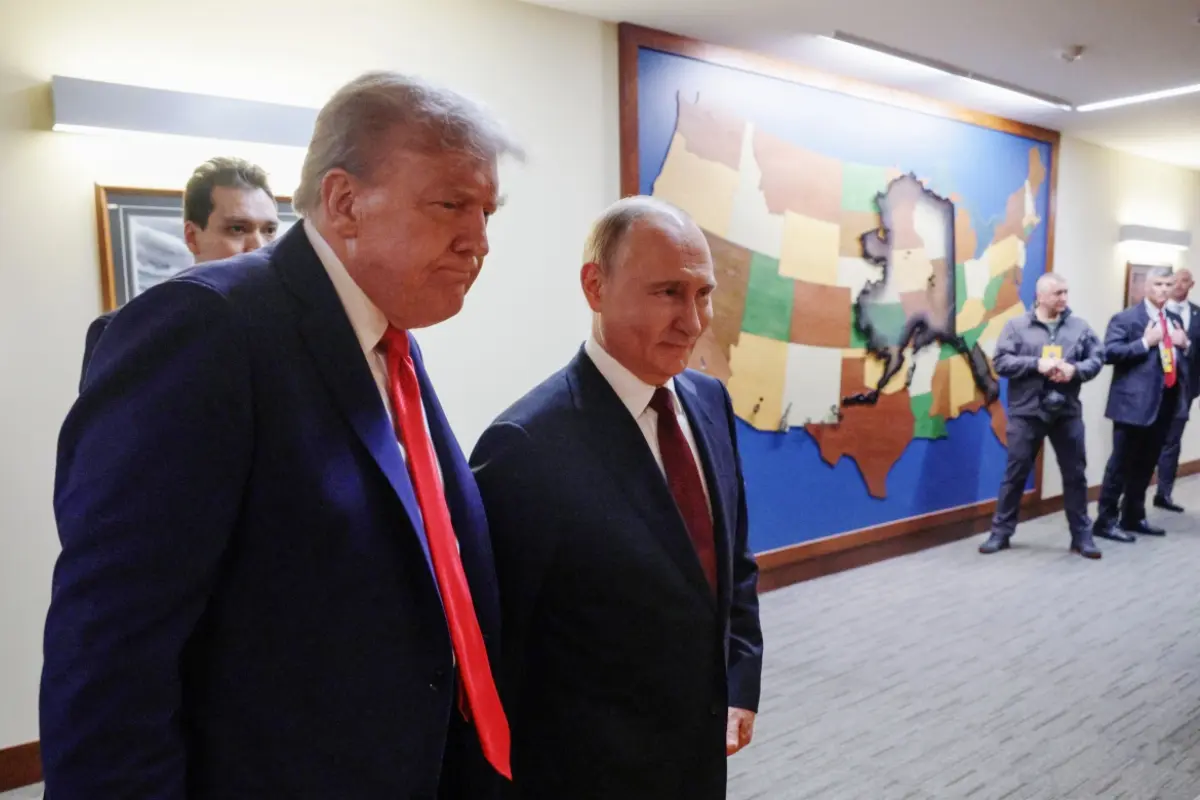 US-Präsident Trump und Kreml-Chef Putin bei Treffen in Alaska