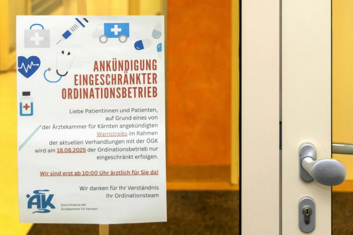 Die Ordinationen öffneten am Montag später als gewöhnlich