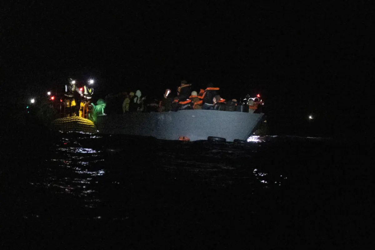 Die "Ocean Viking" ist unter schwierigen Bedingungen im Einsatz