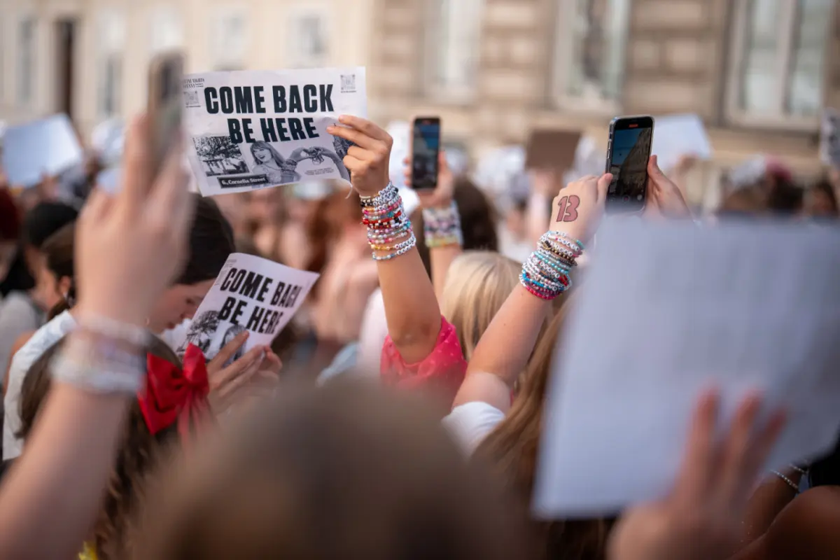 Ein Jahr nach dem abgesagten Konzert in Wien trafen sich "Swifties"