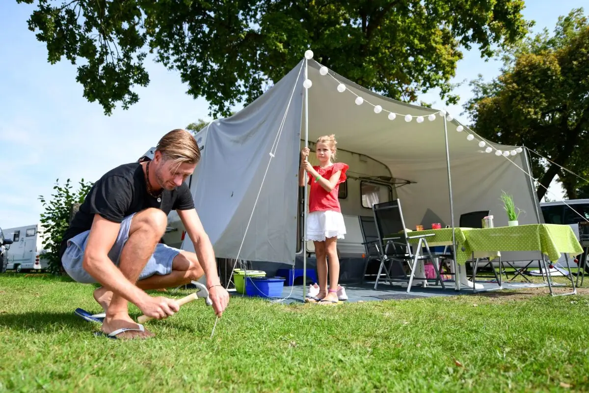 Am häufigsten wurde in Tirol (906.399 Nächtigungen) gecampt