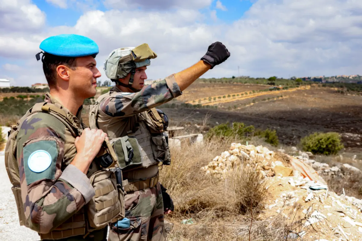 Soldaten der UNIFIL im Libanon