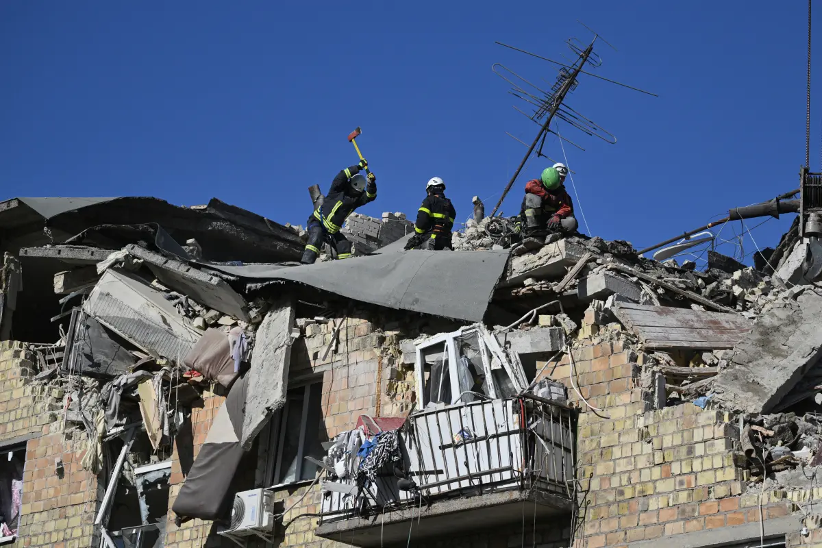 Kriegsschäden in der Ukraine (Themenbild)