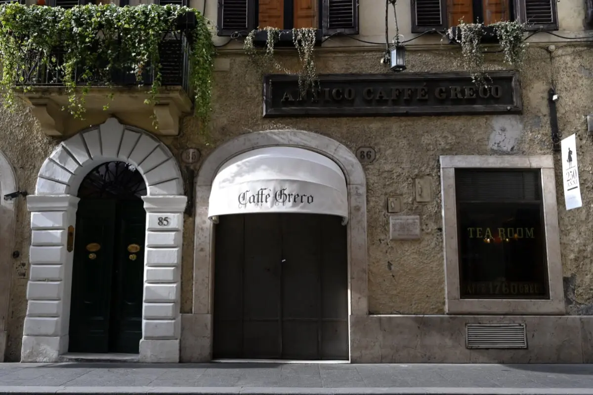 Das Antico Caffè Greco könnte bald Geschichte sein