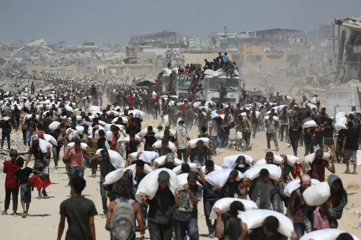 Das Essen ist knapp in Gaza