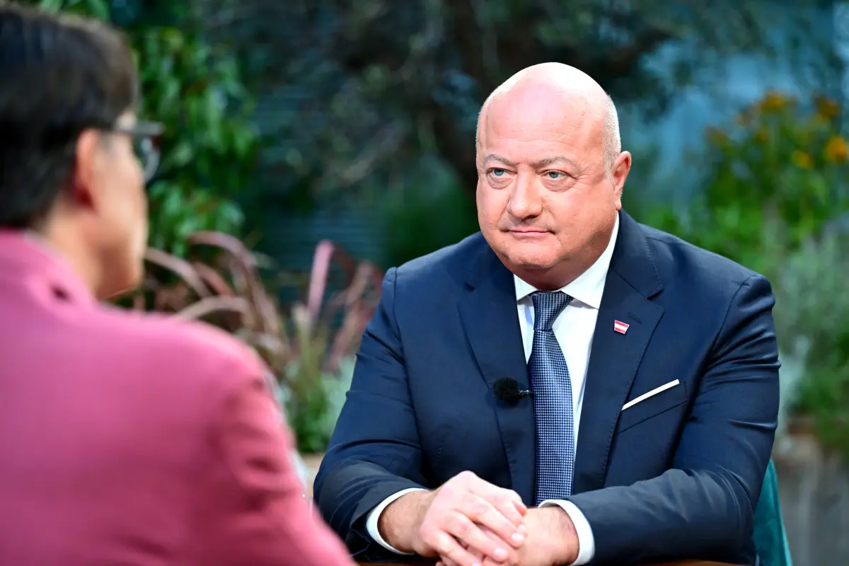 ÖVP-Bundesparteiobmann Stocker beim ORF-Sommergespräch