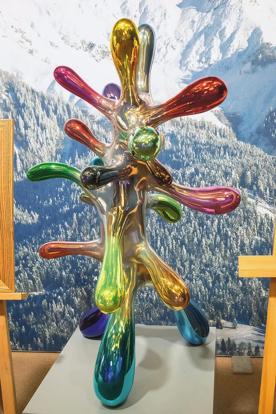 © Schwarzenegger/Dinner for Climate Blurred image background