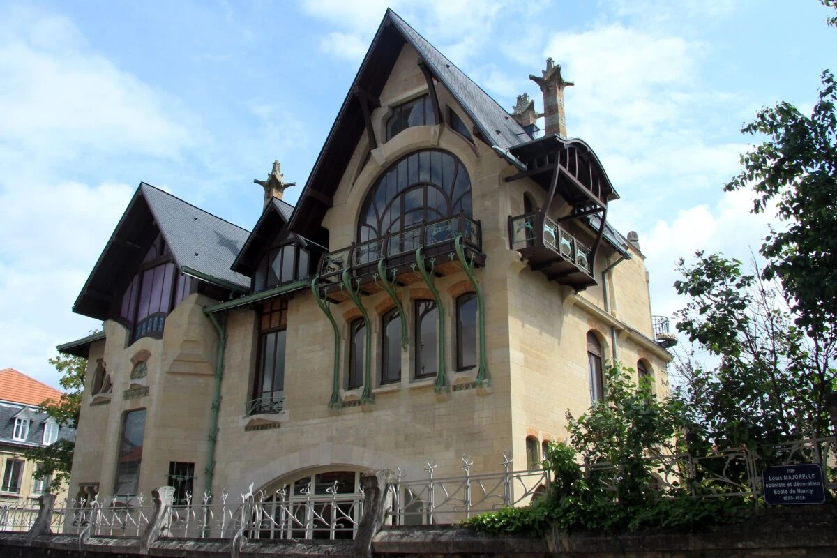 ++ ARCHIVBILD ++ Die Villa Majorelle von 1901 ist ein Museum für Jugendstil