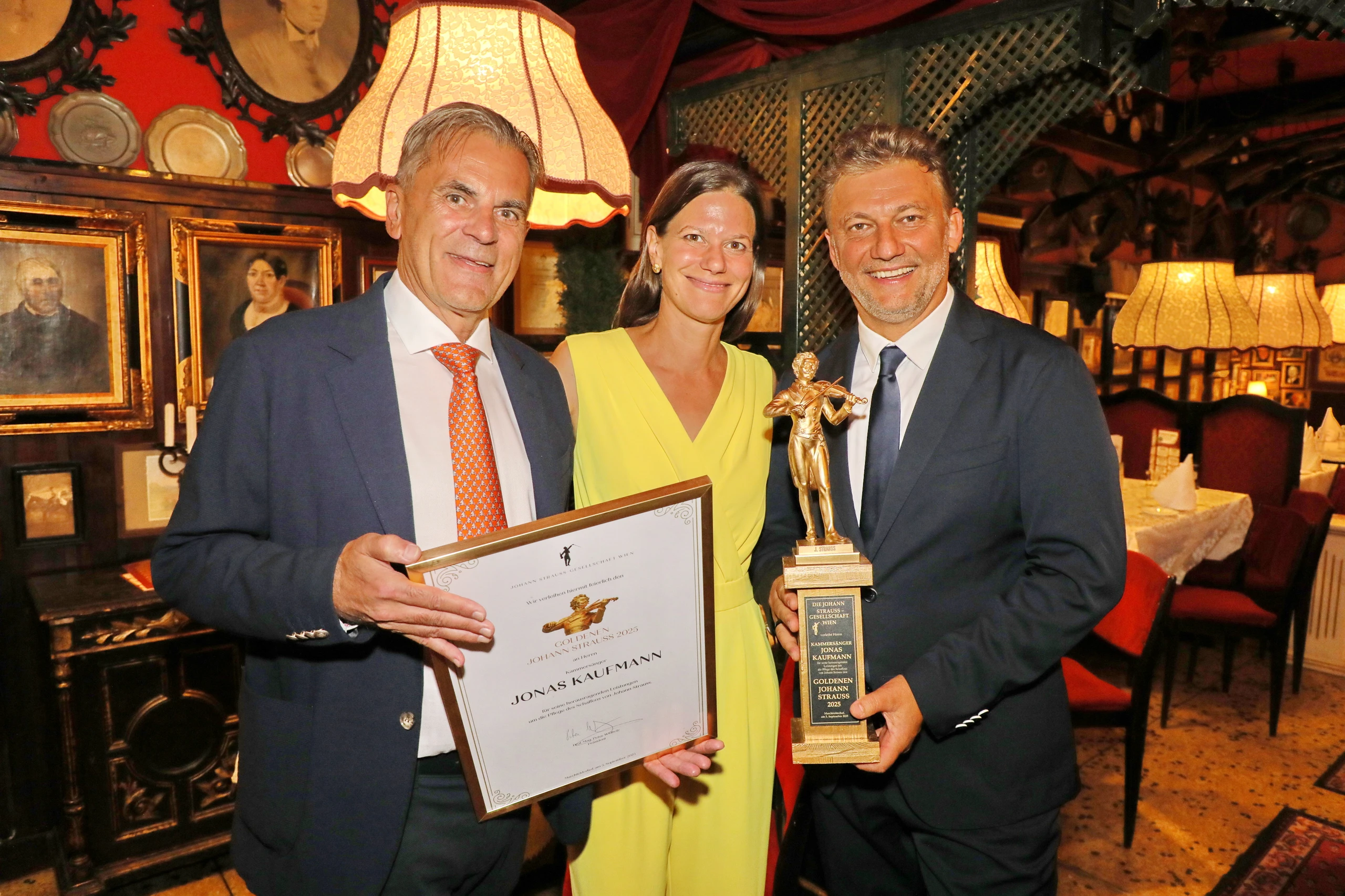 Verleihung des Goldenen Johann Strauss 2025