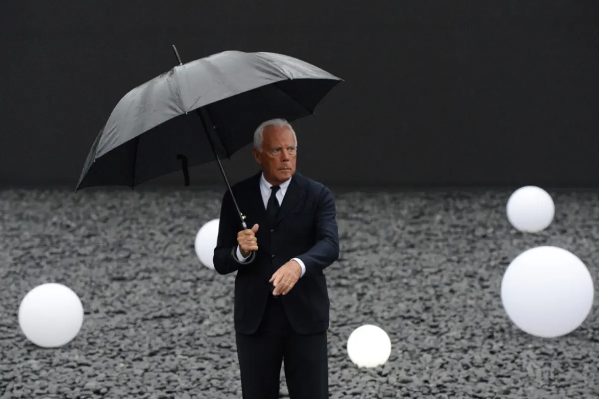 Giorgio Armani findet seine letzte Ruhe