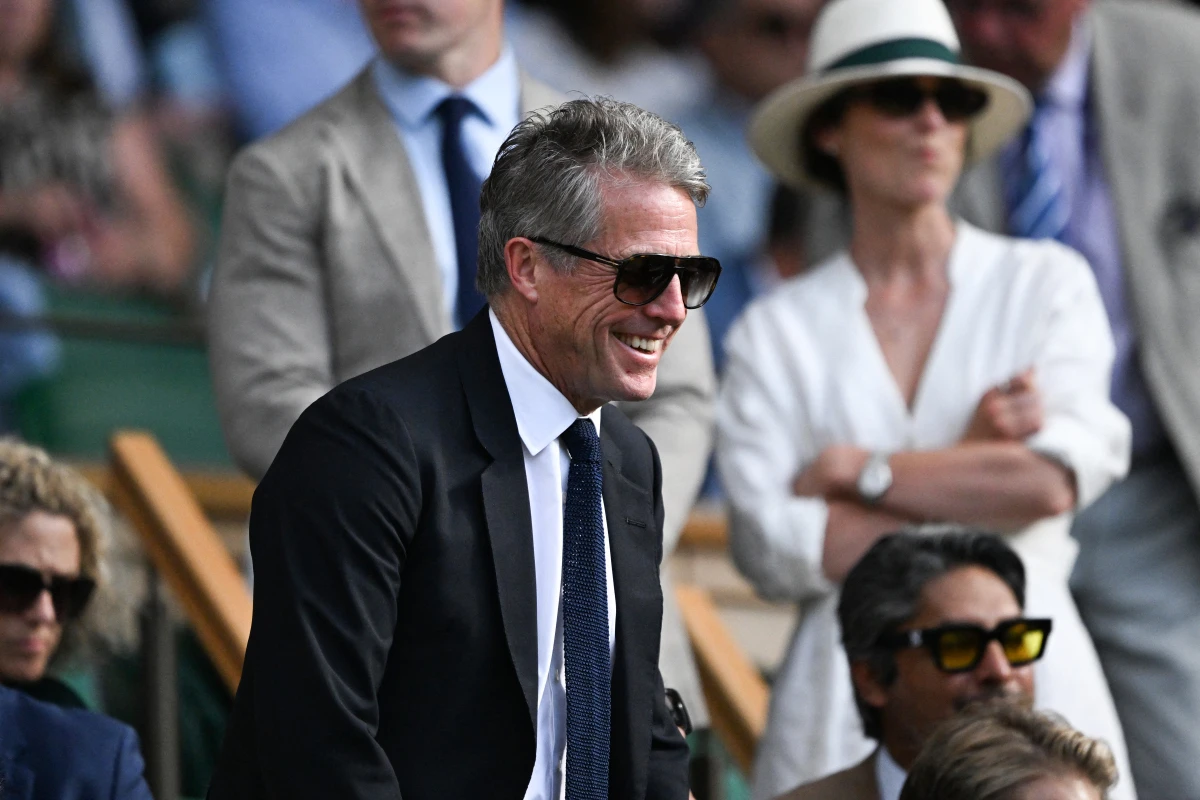 Diesen Sommer zeigte sich Grant beim Tennis in Wimbledon